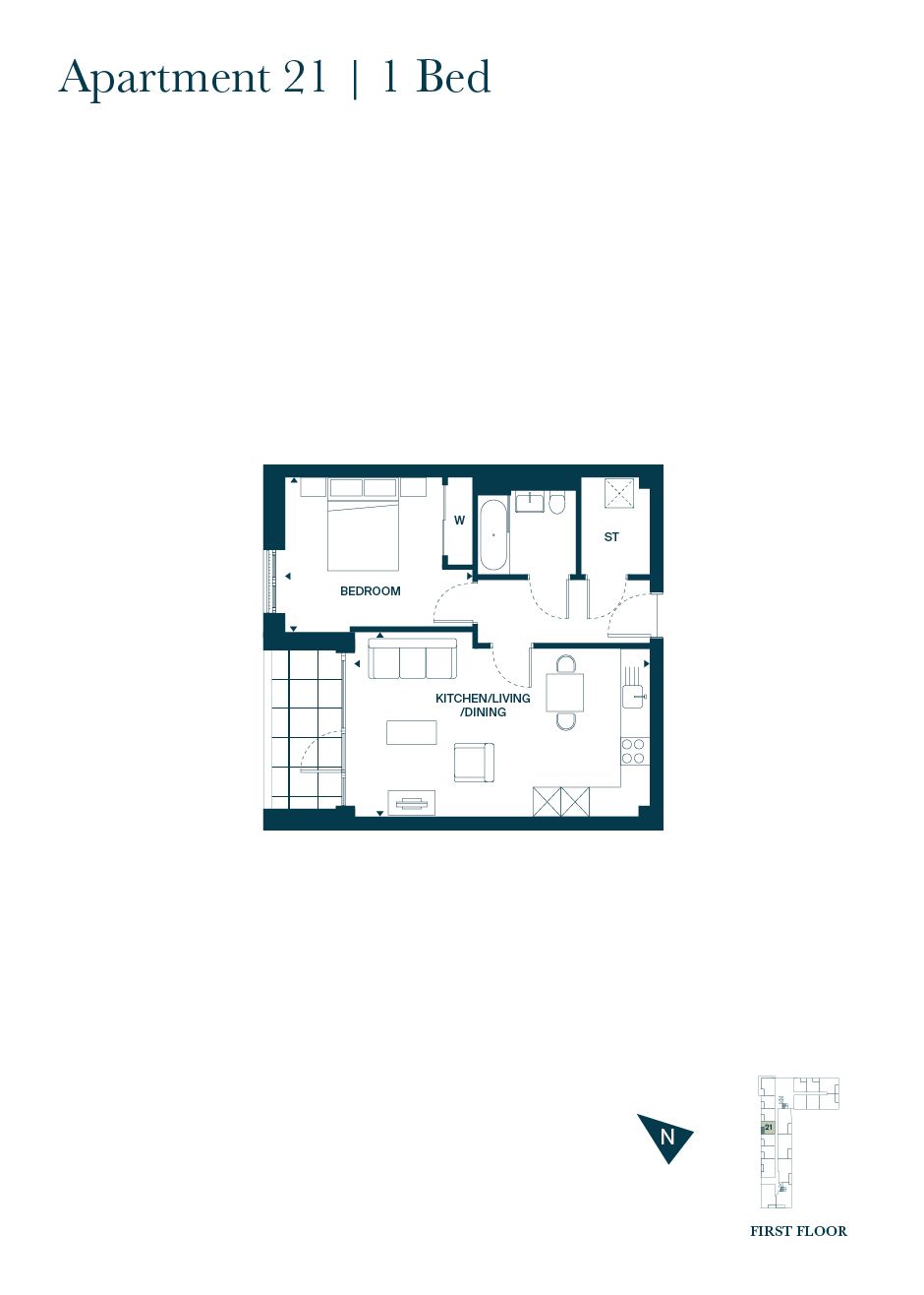New home, 1 bed flat for sale in Inglis Way, Mill Hill East NW7 Zoopla