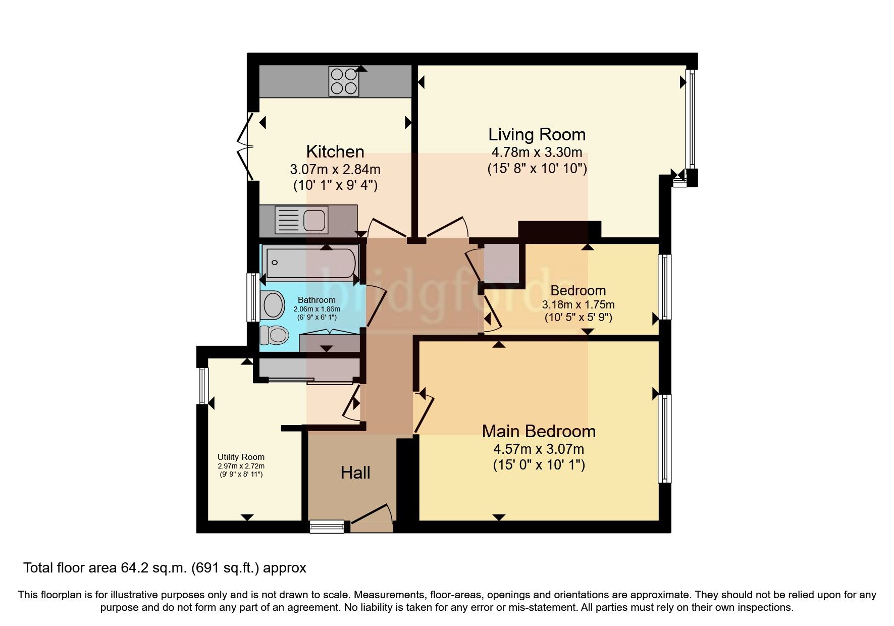 2 bed bungalow for sale in Main Street, Little Ouseburn, York YO26 Zoopla
