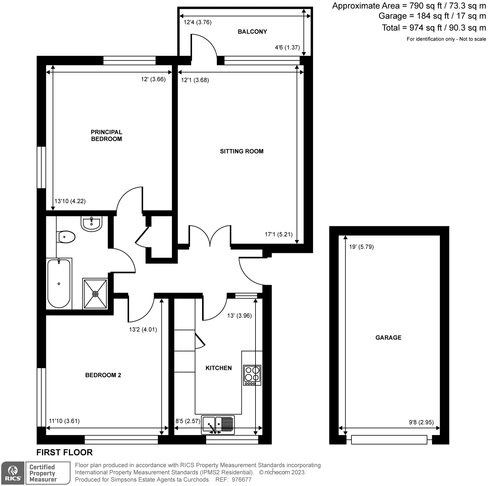 2 bed flat for sale in Oatlands Drive, Weybridge KT13 Zoopla