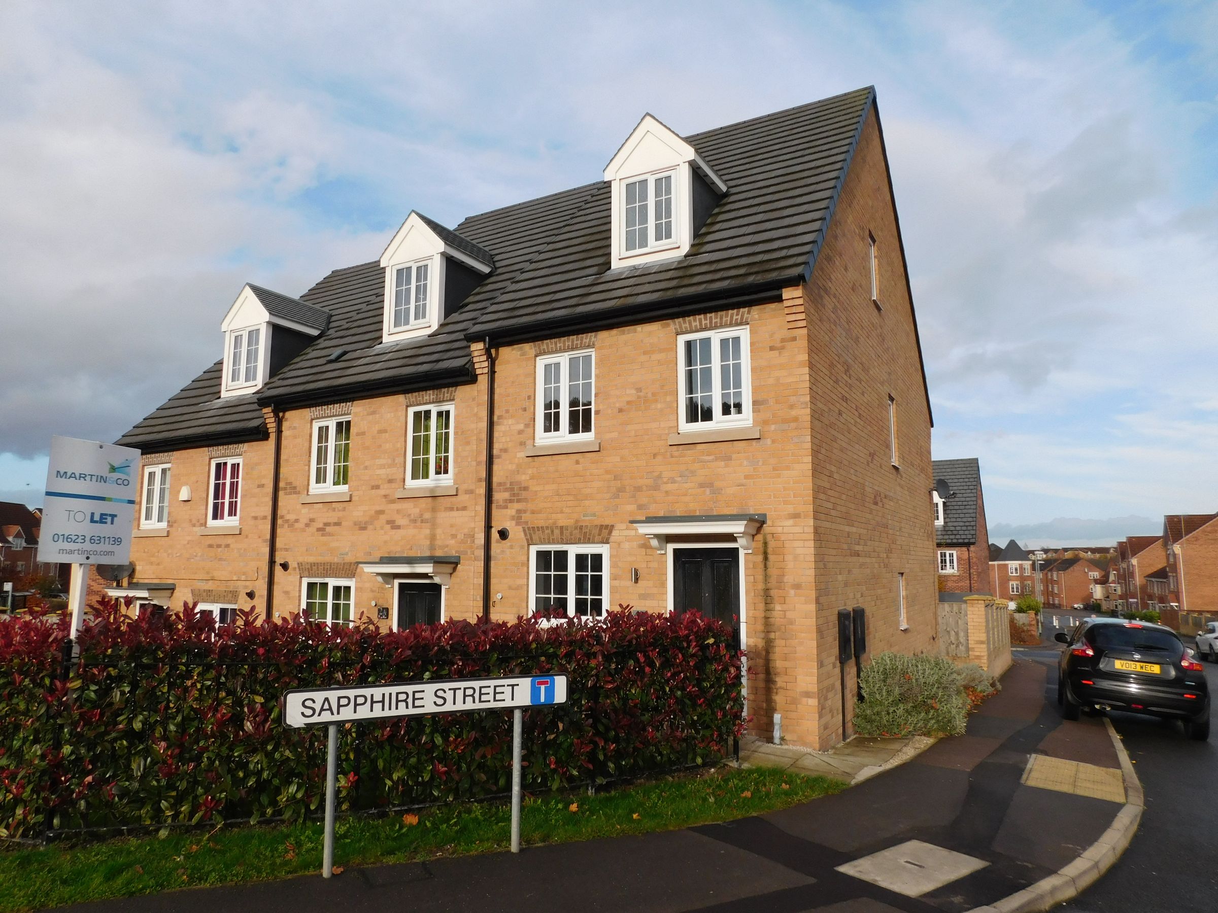 3 bed town house to rent in Sapphire Street, Mansfield NG18 Zoopla