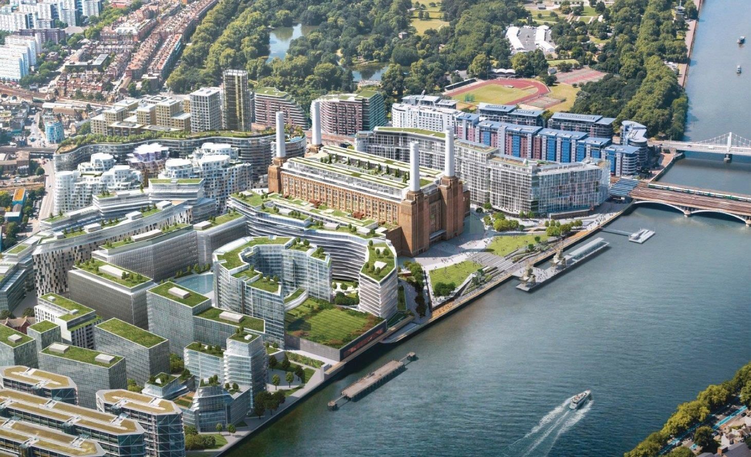 Battersea Roof Gardens, London SW11  