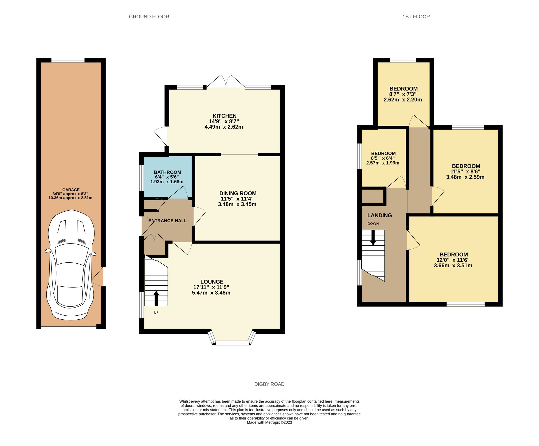 3 bed semidetached house for sale in Digby Road, Corringham, Stanford