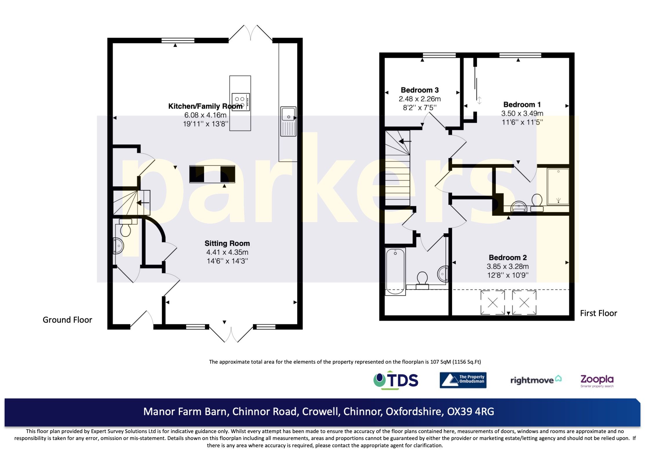 New home, 3 bed terraced house for sale in Chinnor Road, Crowell