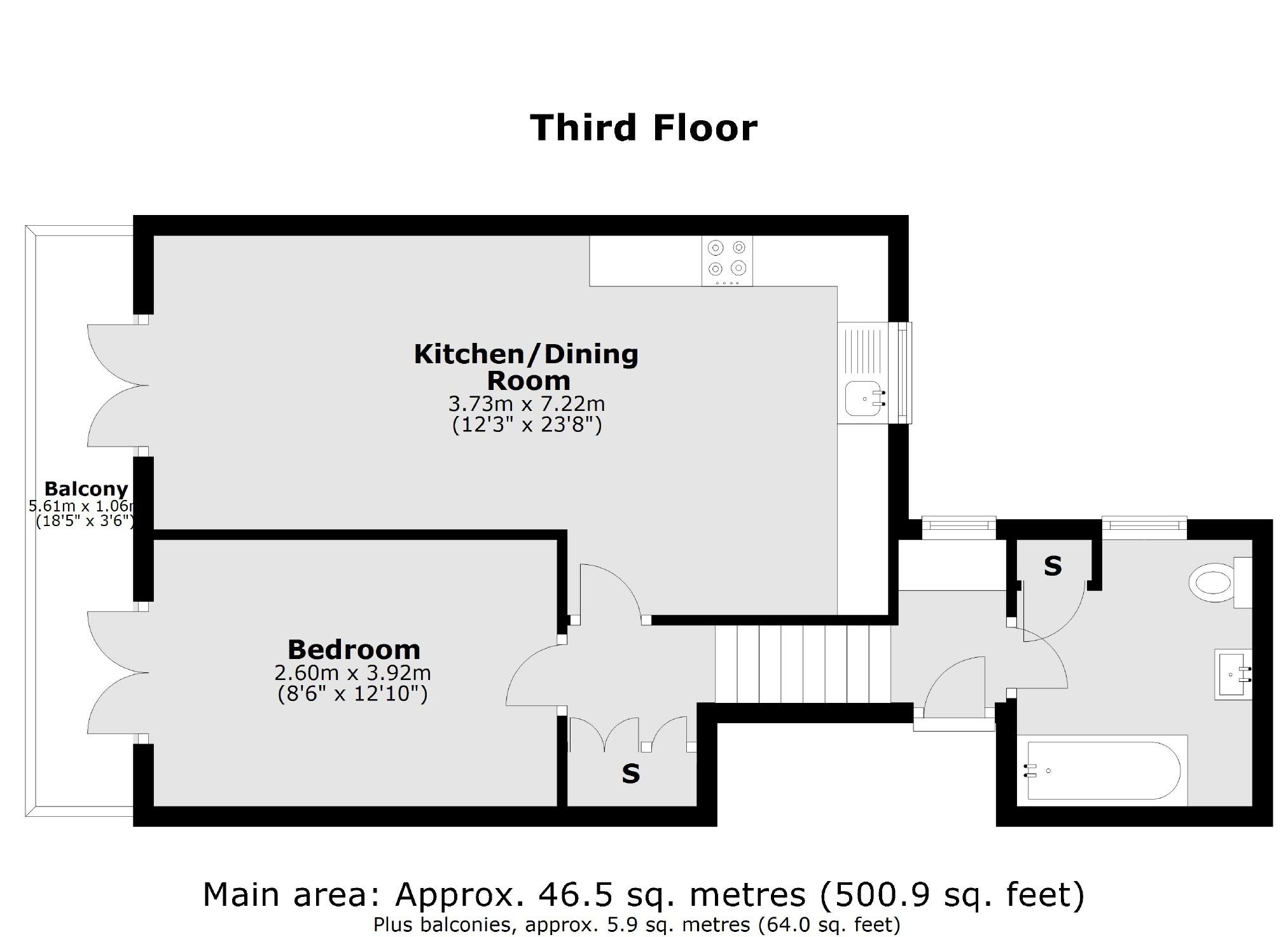 1 bed flat to rent in Malvern Mews, London NW6 Zoopla