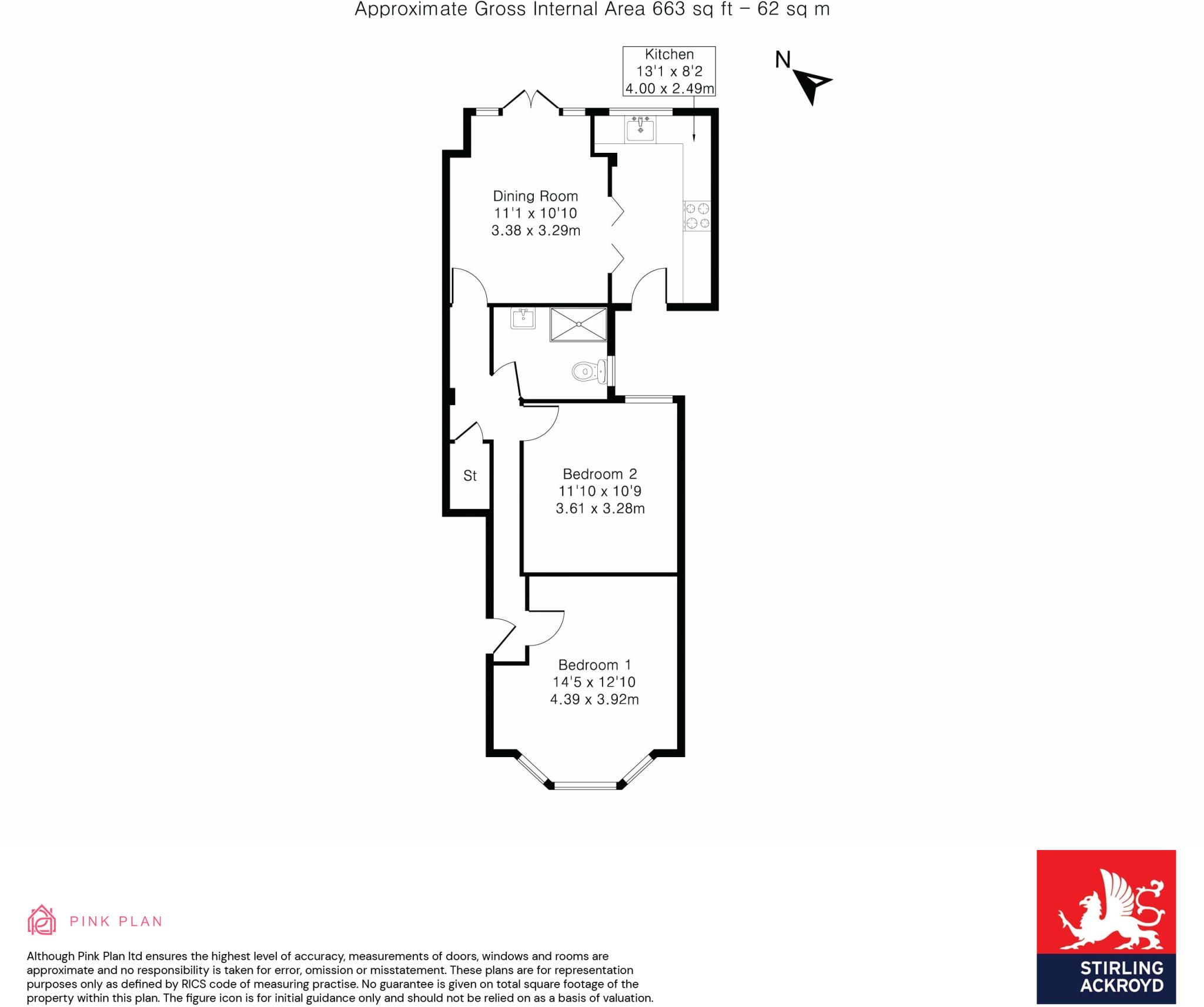 2 bed flat for sale in St. Kilda Road, London W13 Zoopla