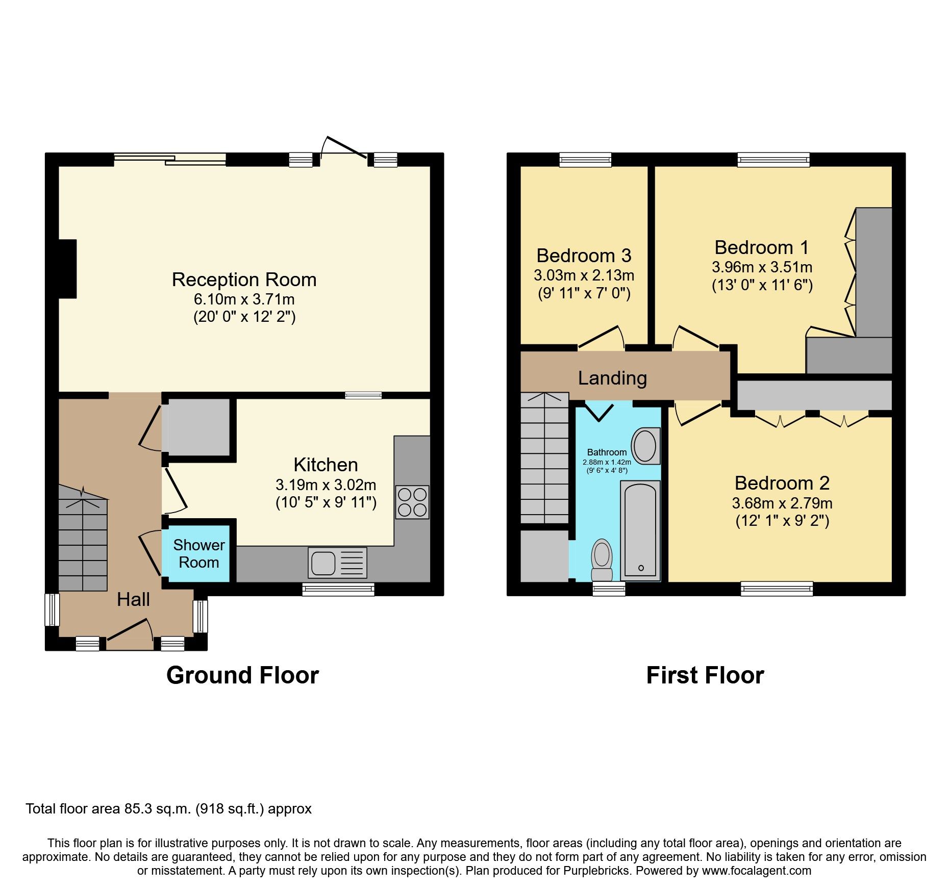 3 bed terraced house for sale in Applegarth, Fieldway, New Addington