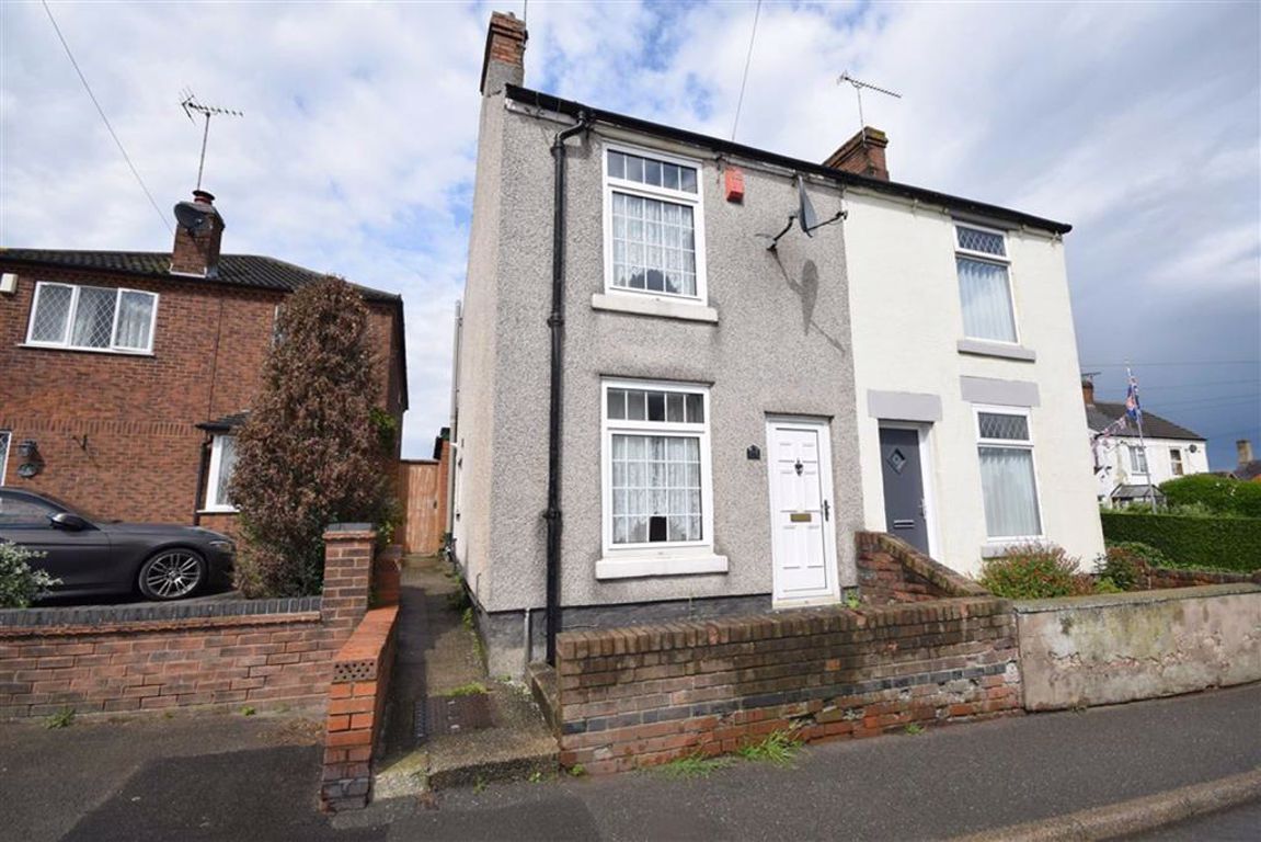 2 bed semidetached house for sale in Main Street, Horsley Woodhouse