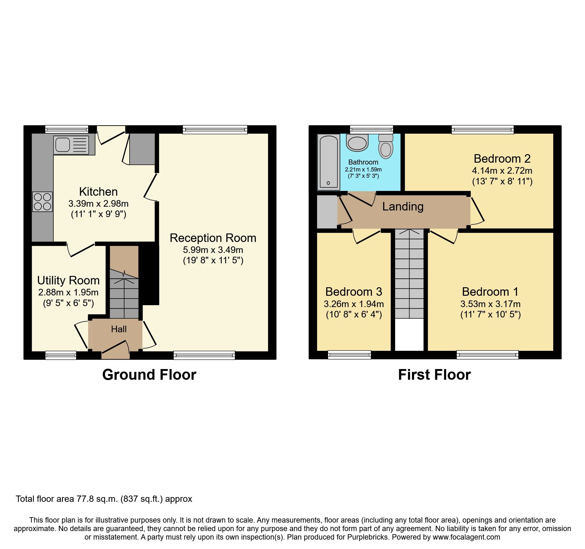 3 bed terraced house for sale in Rievaulx Avenue, Billingham TS23 Zoopla