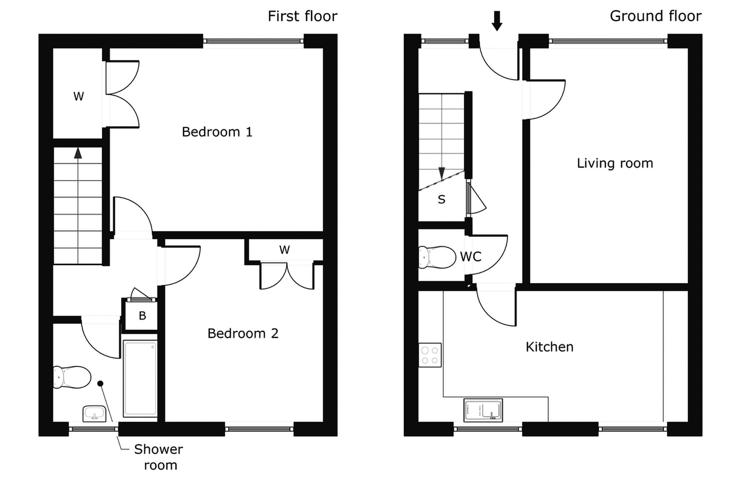 2 bed end terrace house for sale in St. Leonards Court, Kinghorn