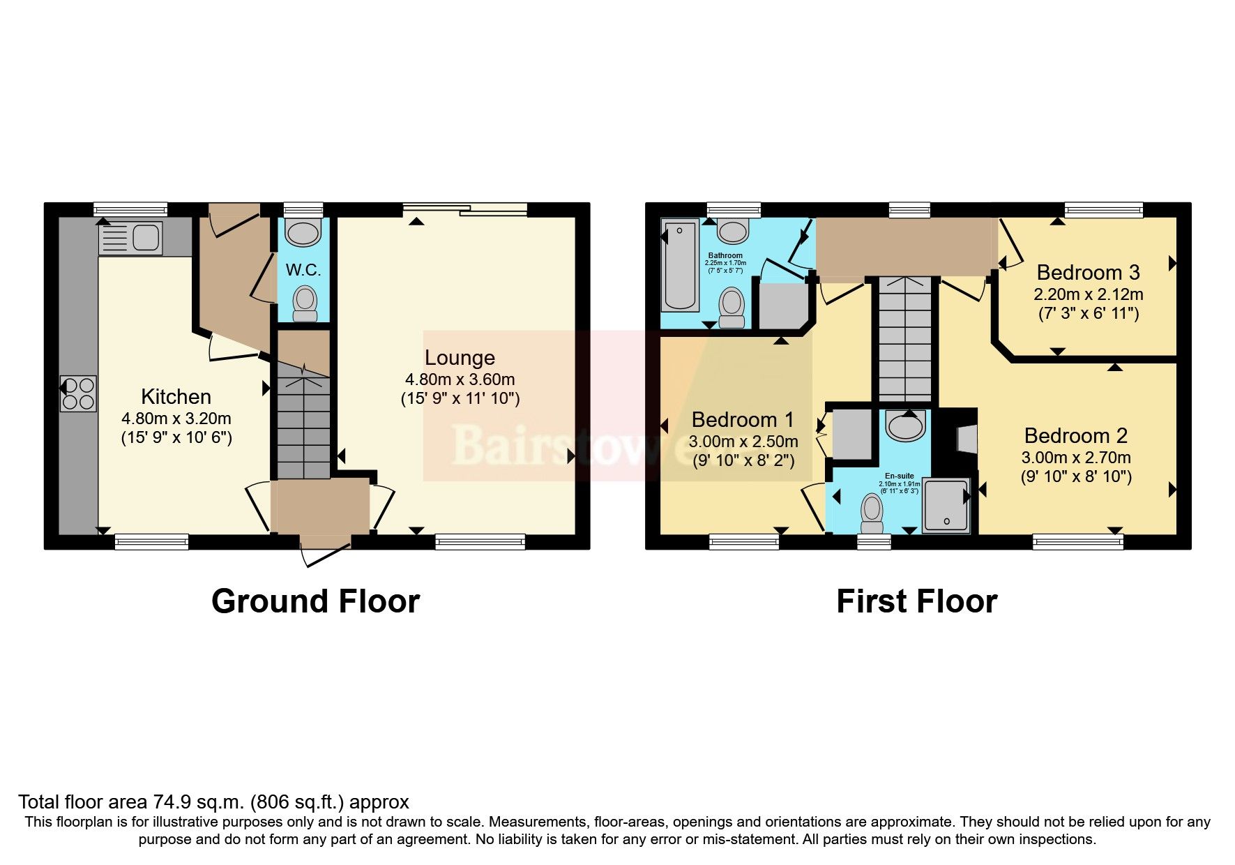 3 bed end terrace house for sale in Baker Way, Witham CM8 Zoopla