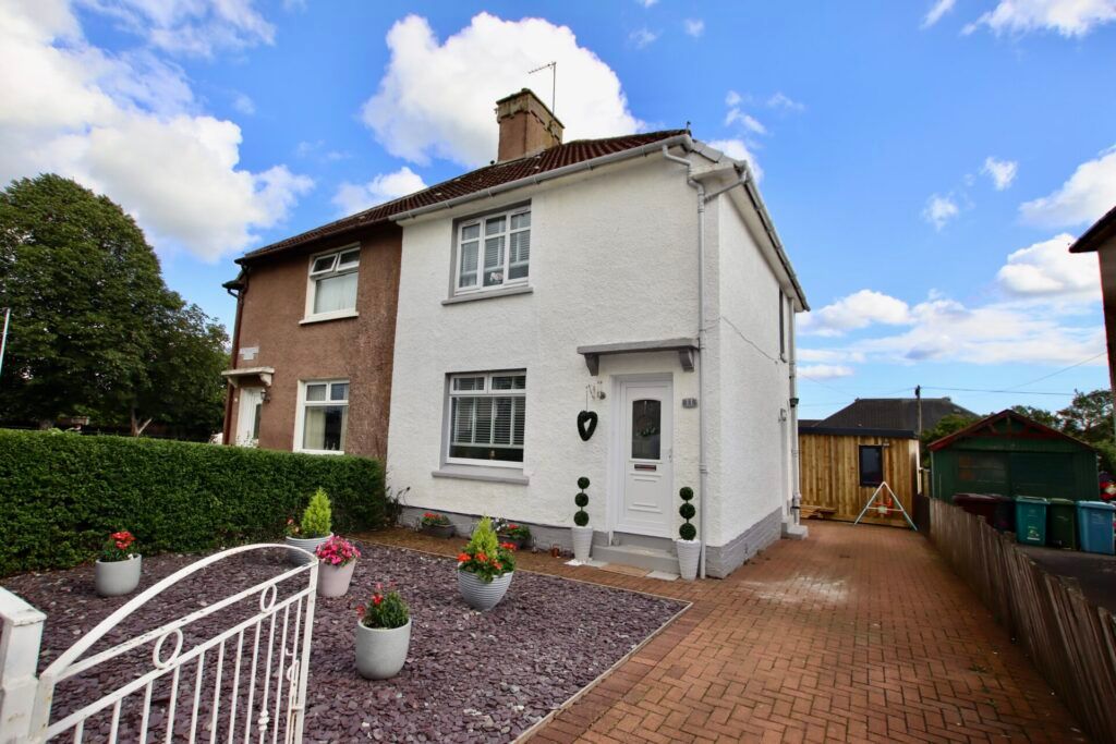 2 bed semidetached house for sale in Crowwood Road, Calderbank