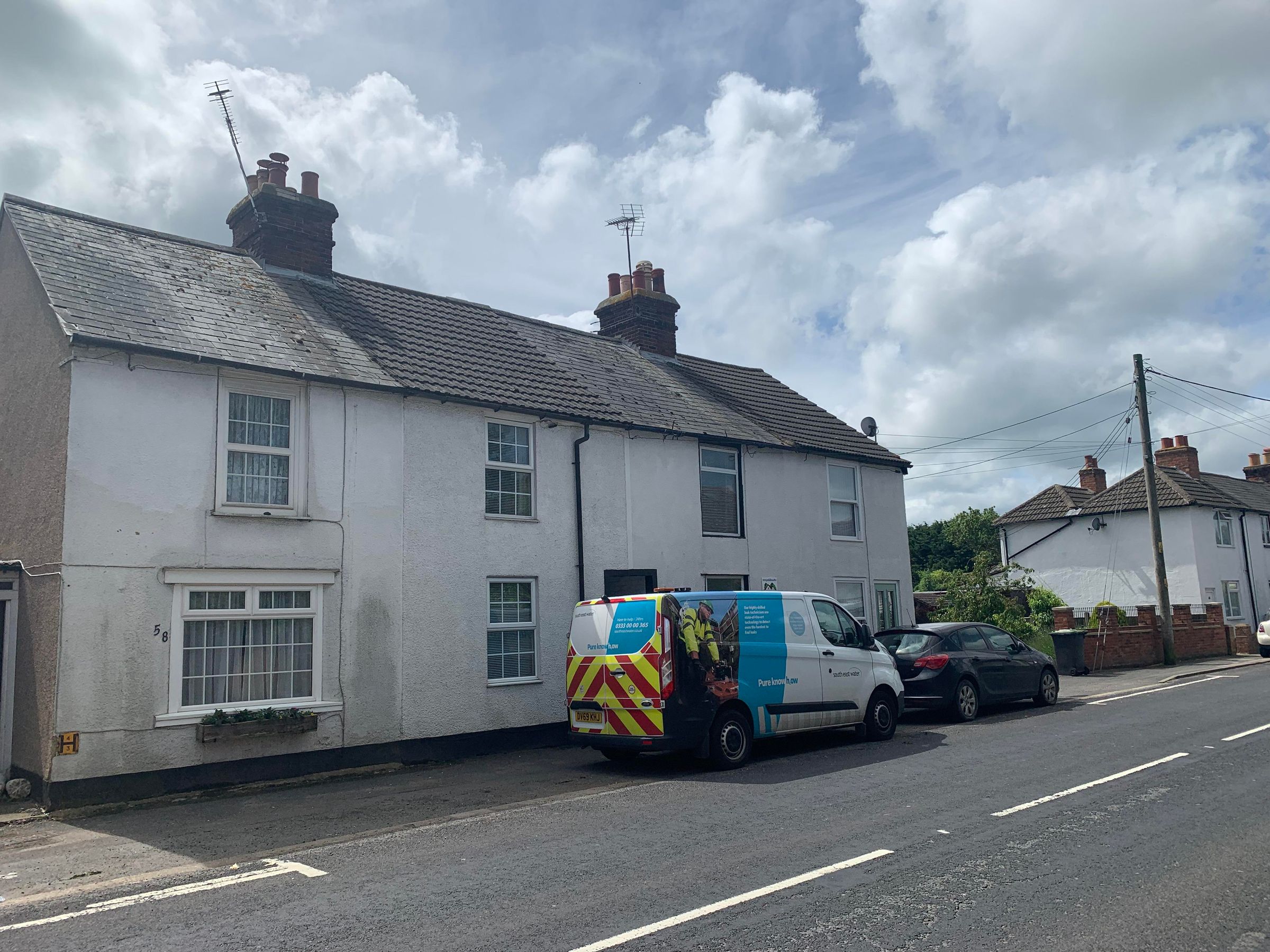 2 bed terraced house to rent in Island Road, Upstreet, Canterbury CT3