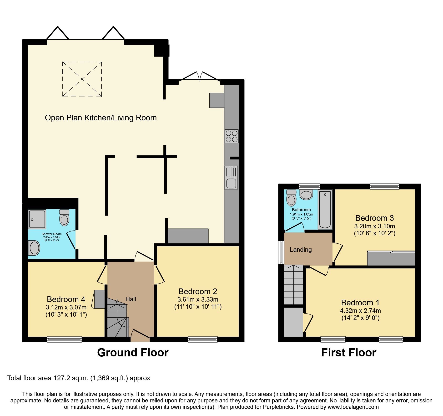 4 bed semidetached house for sale in Prince Charles Road, Lewes BN7