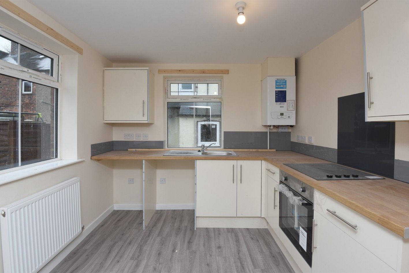 3 bed linkdetached house to rent in The Green, Swanwick, Alfreton DE55