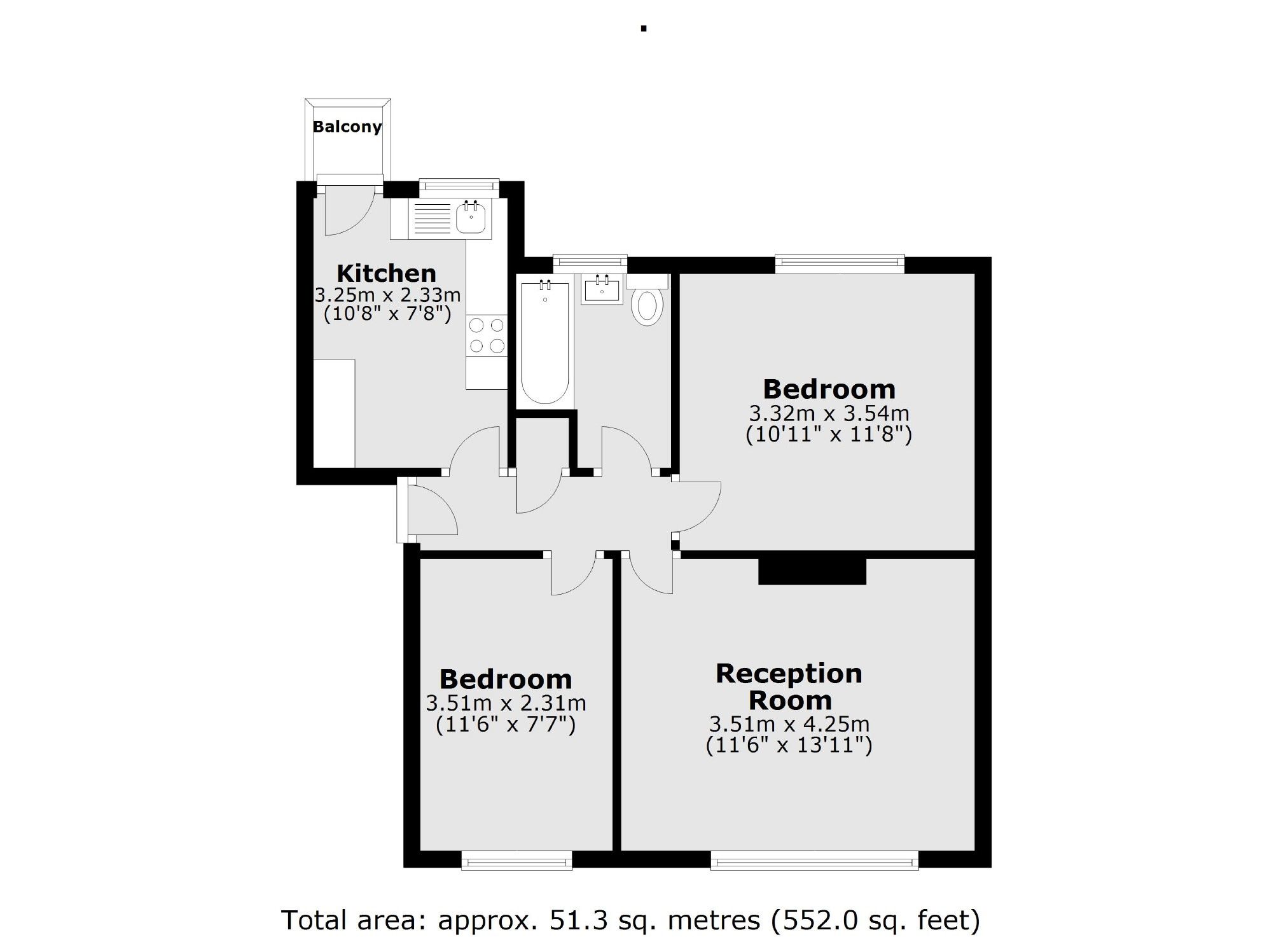 2 bed flat for sale in Churchview Road, Twickenham TW2 Zoopla