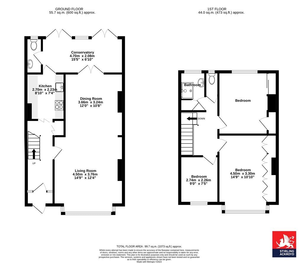 3 bed terraced house for sale in Maswell Park Crescent, Hounslow TW3