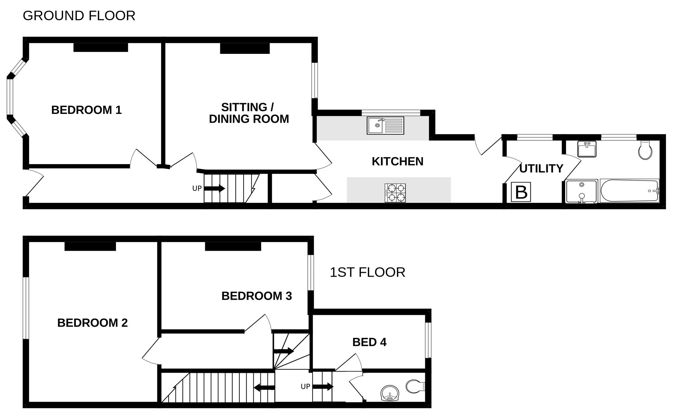 4 bed terraced house for sale in 31 Eldred Street, Carlisle, Cumbria
