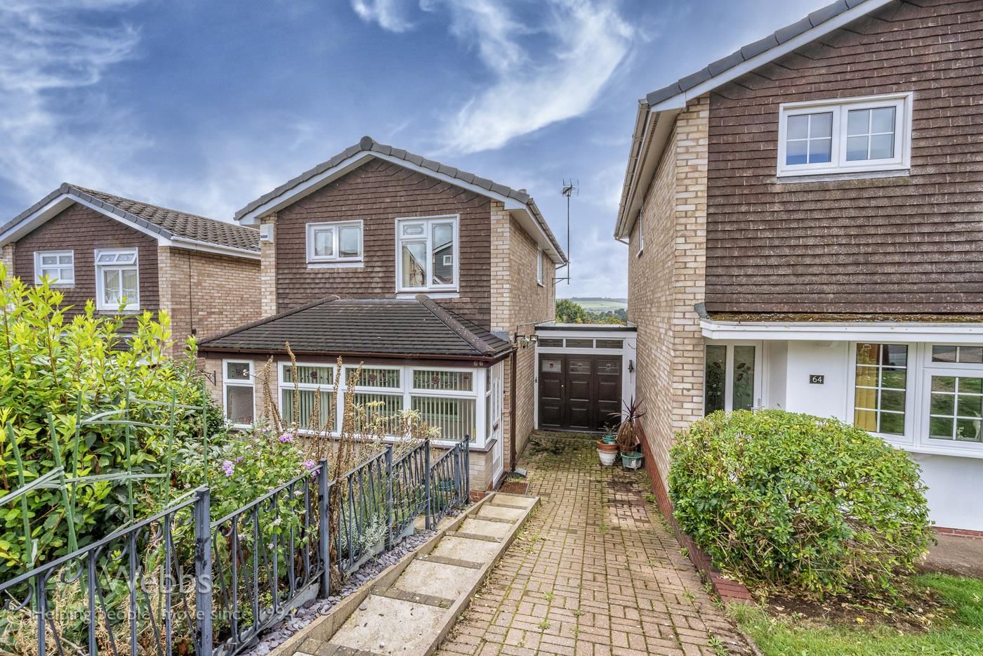 3 bed linkdetached house for sale in Waverley Gardens, Rugeley WS15