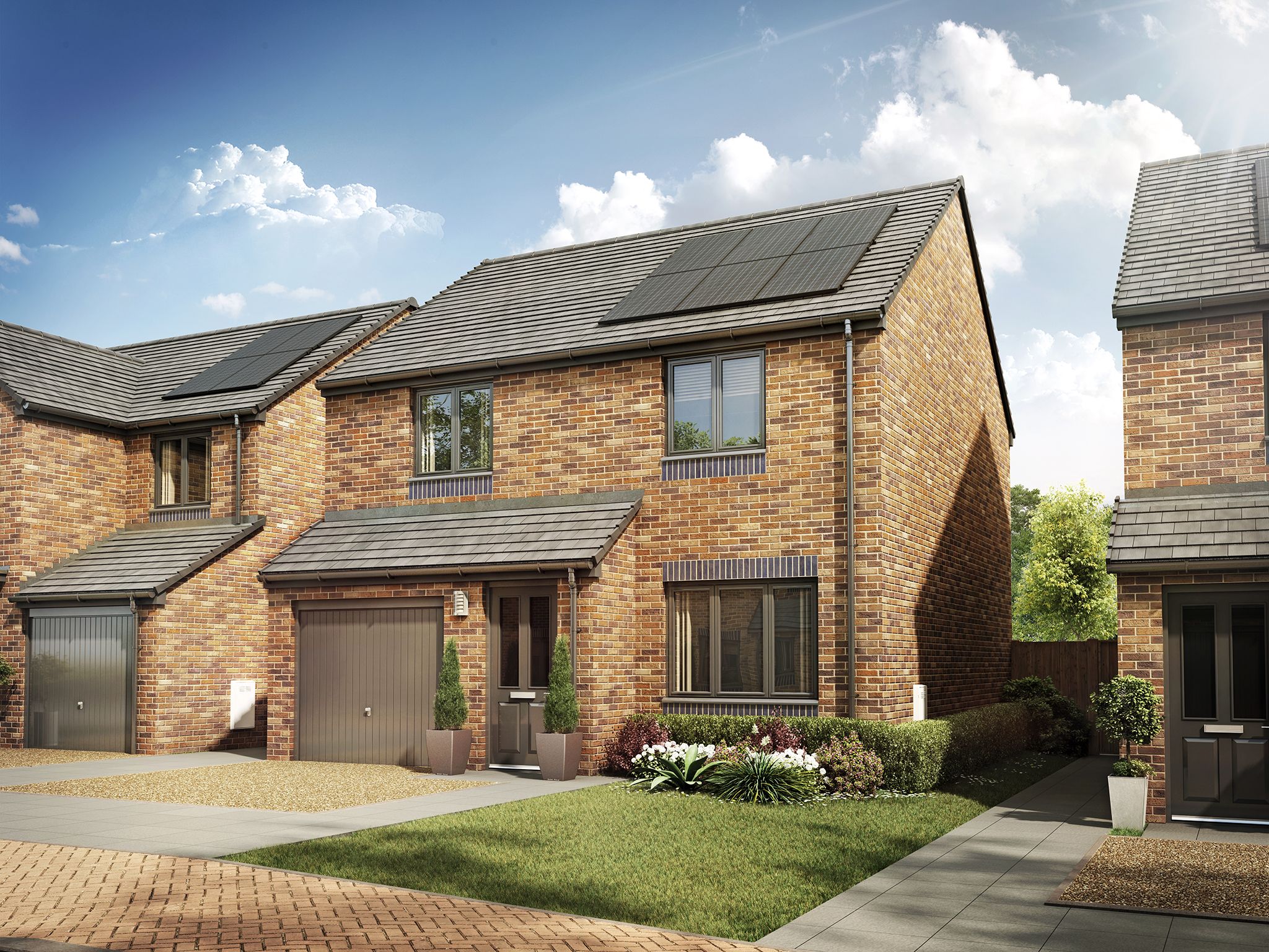 New home, 3 bed detached house for sale in "The Kearn" at Gilmerton