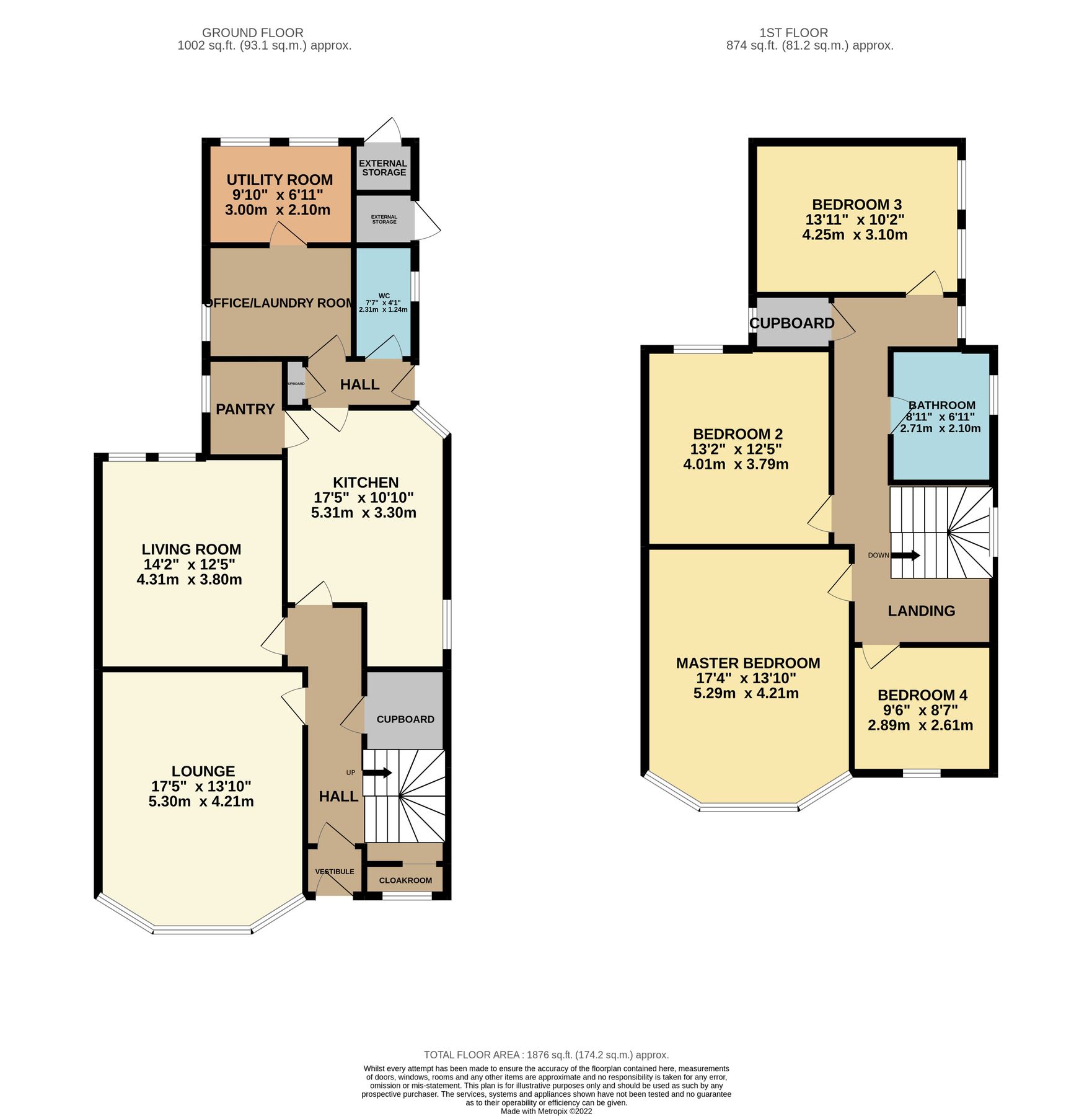 4 bed semidetached house for sale in Crawford Street, Motherwell ML1