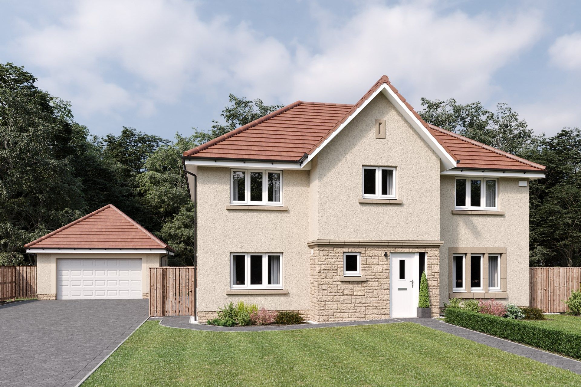 New home, 5 bed detached house for sale in "Elliot" at Kilburn Wood