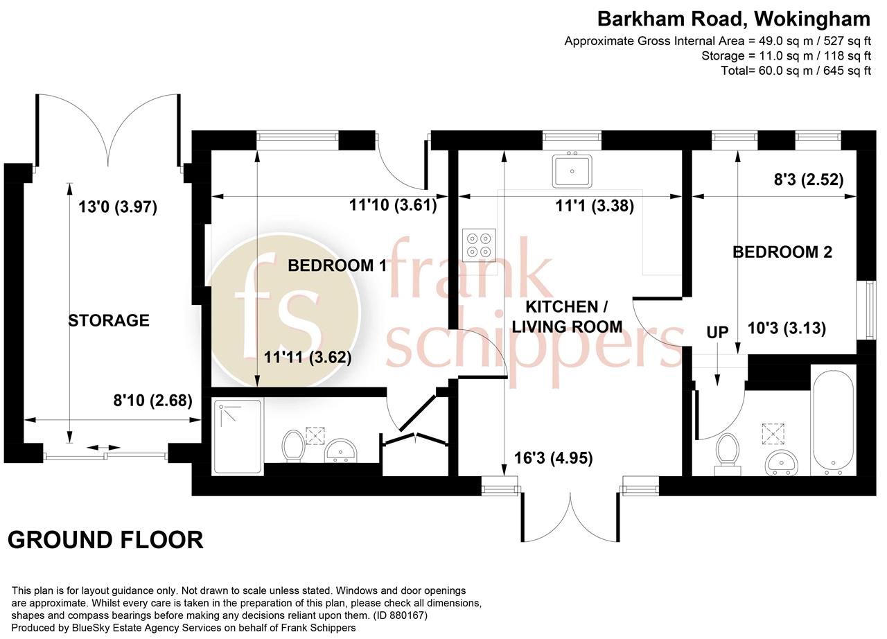1 bed bungalow to rent in Barkham Road, Wokingham RG41 Zoopla