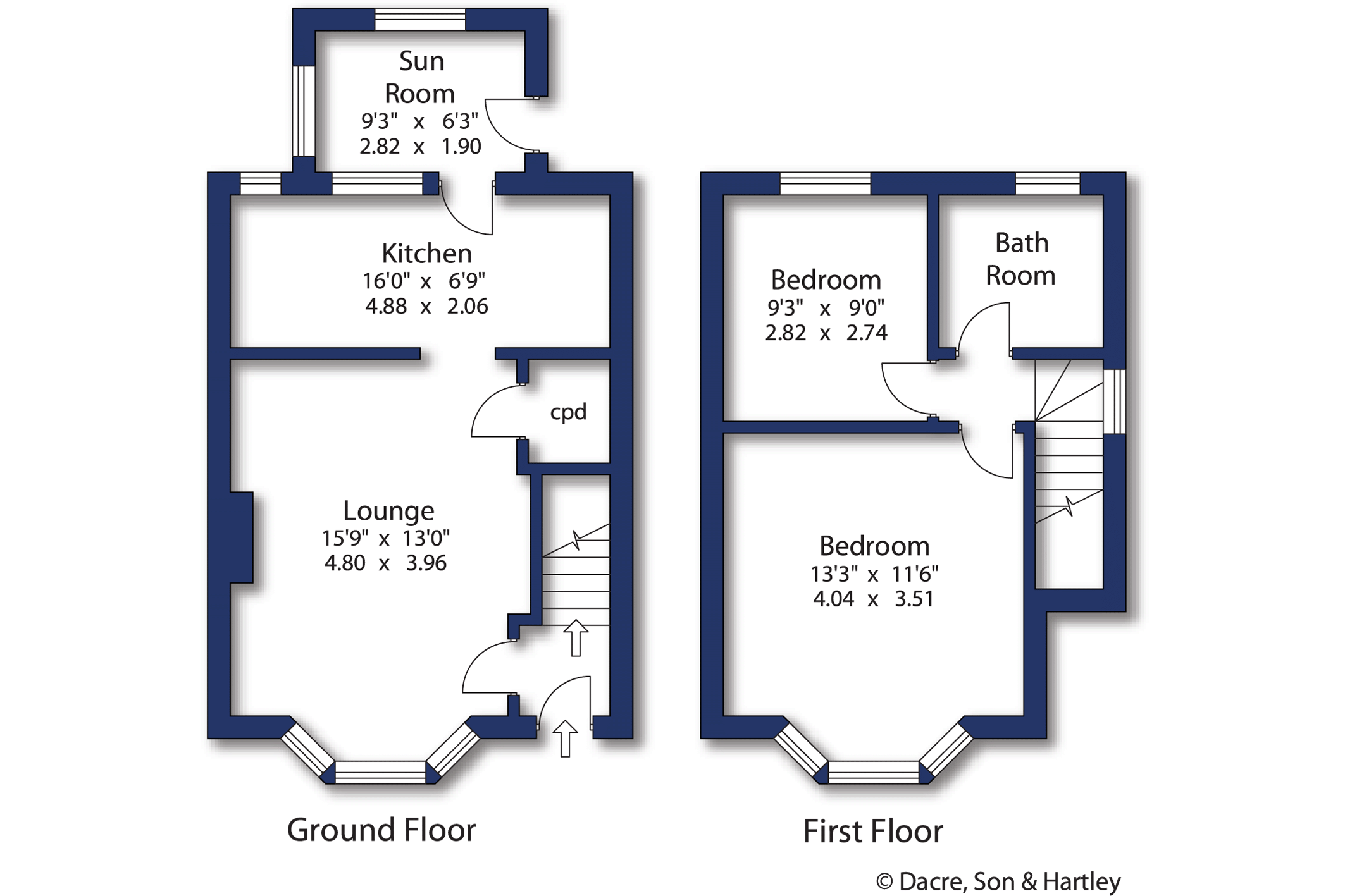 2 bed semidetached house for sale in Yew Tree Lane, Harrogate, North