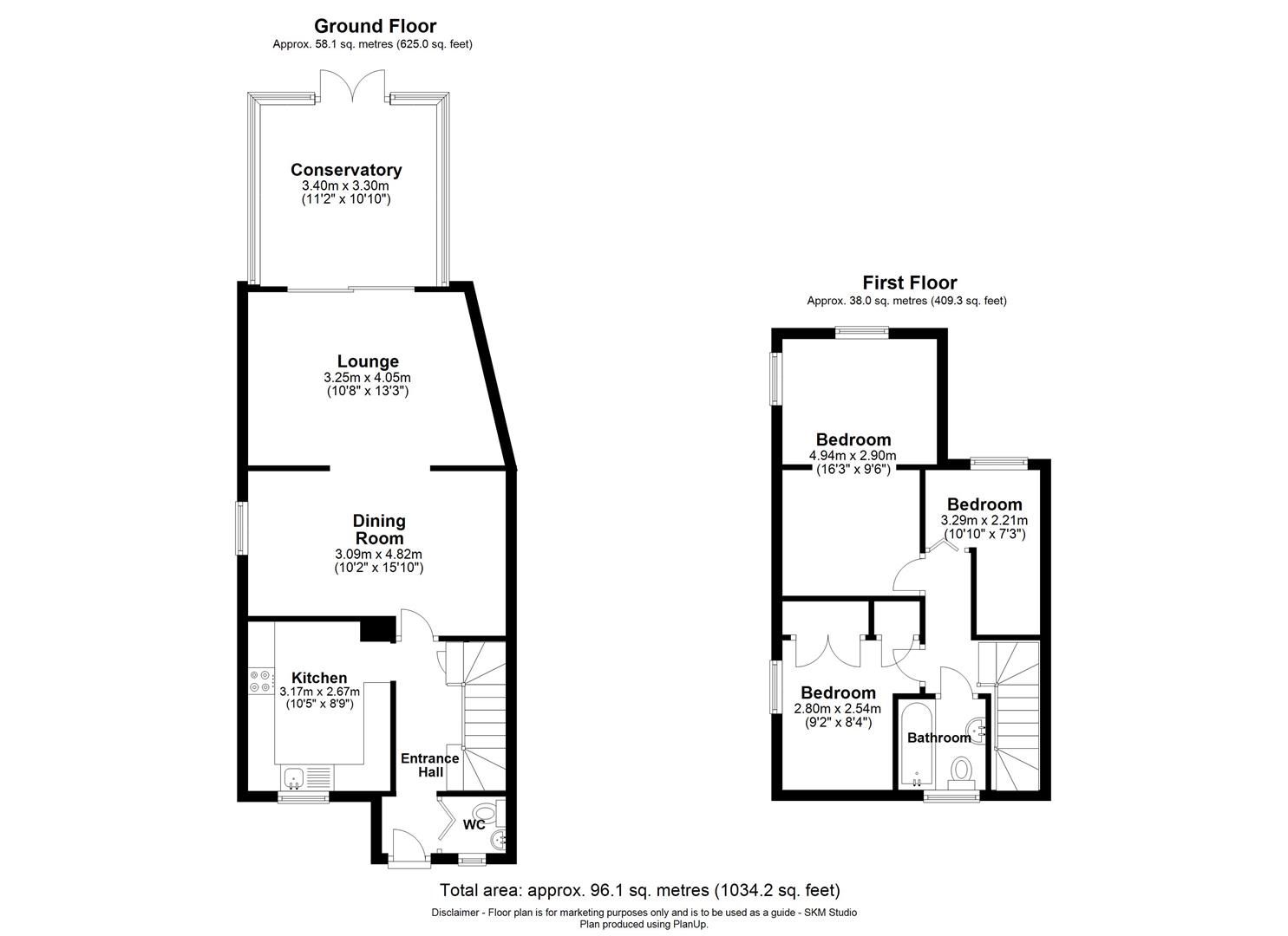 3 bed semidetached house for sale in Barnfield Road, St.Albans AL4