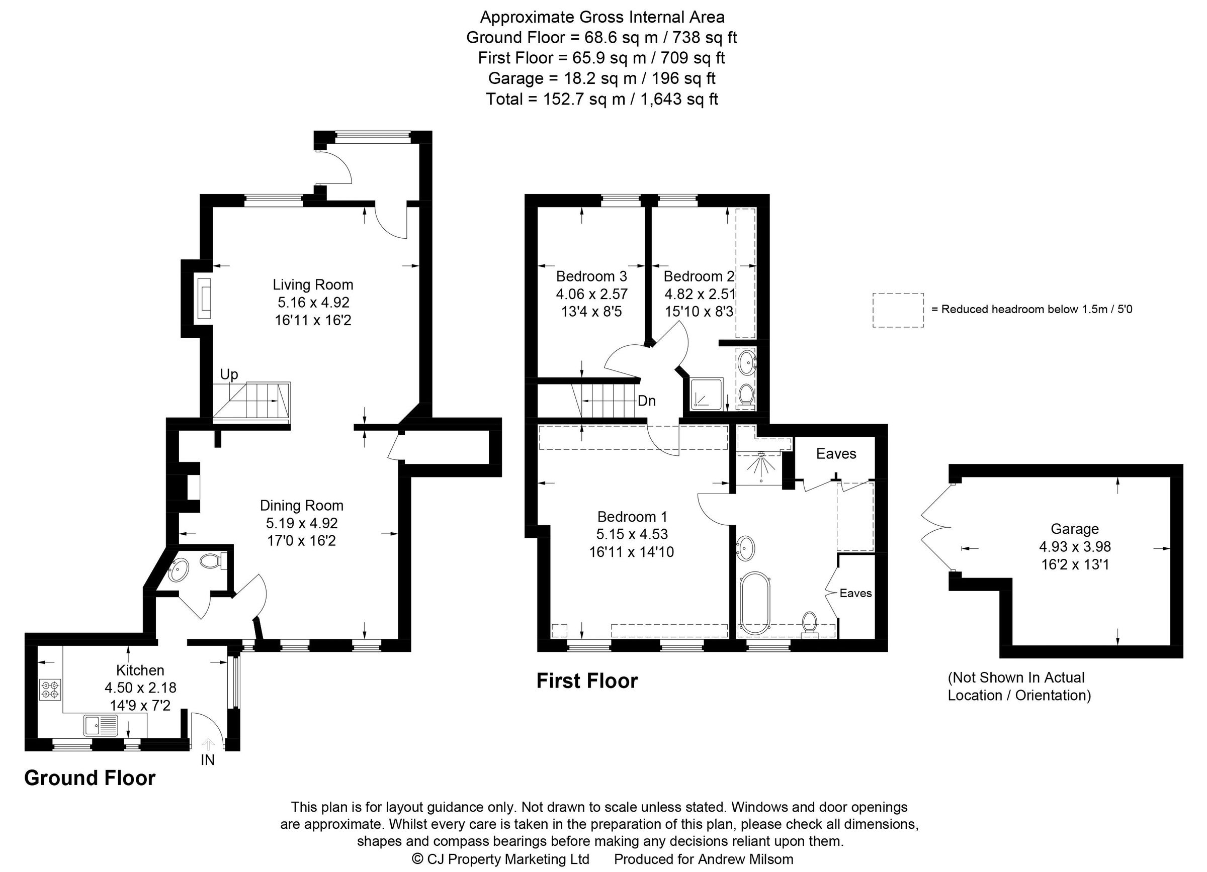 3 bed terraced house for sale in Bullocks Farm Lane, Wheeler End, High