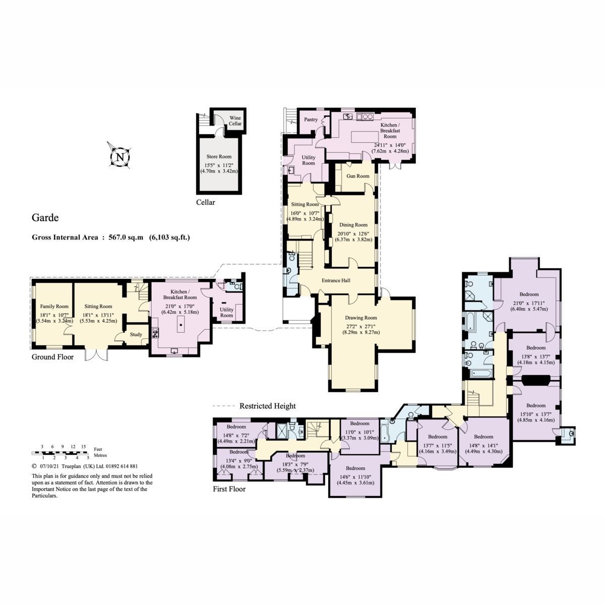 10 bed detached house for sale in Wych Cross, Forest Road, East Sussex