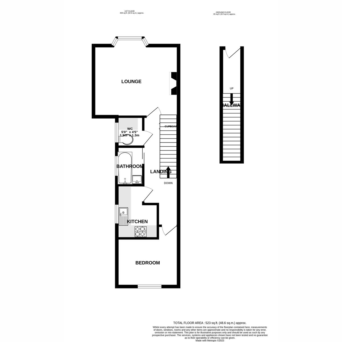 1 bed flat for sale in Rugby Road, Worthing BN11 Zoopla