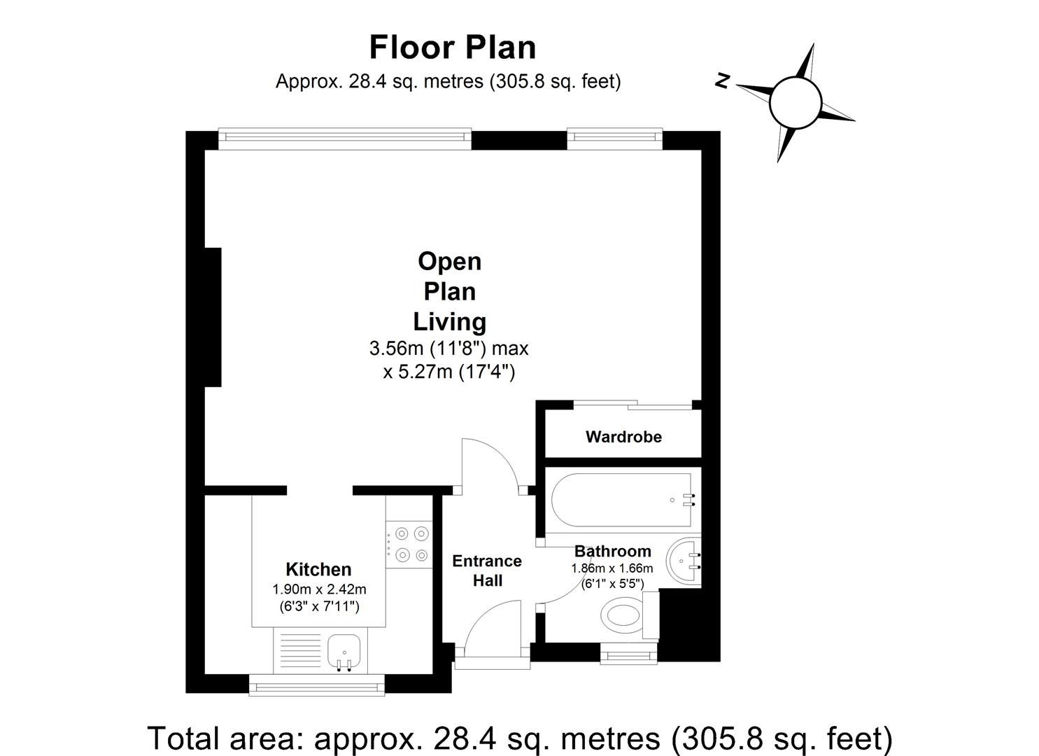 Studio to rent in The Square, Marlowes, Hemel Hempstead HP1 Zoopla