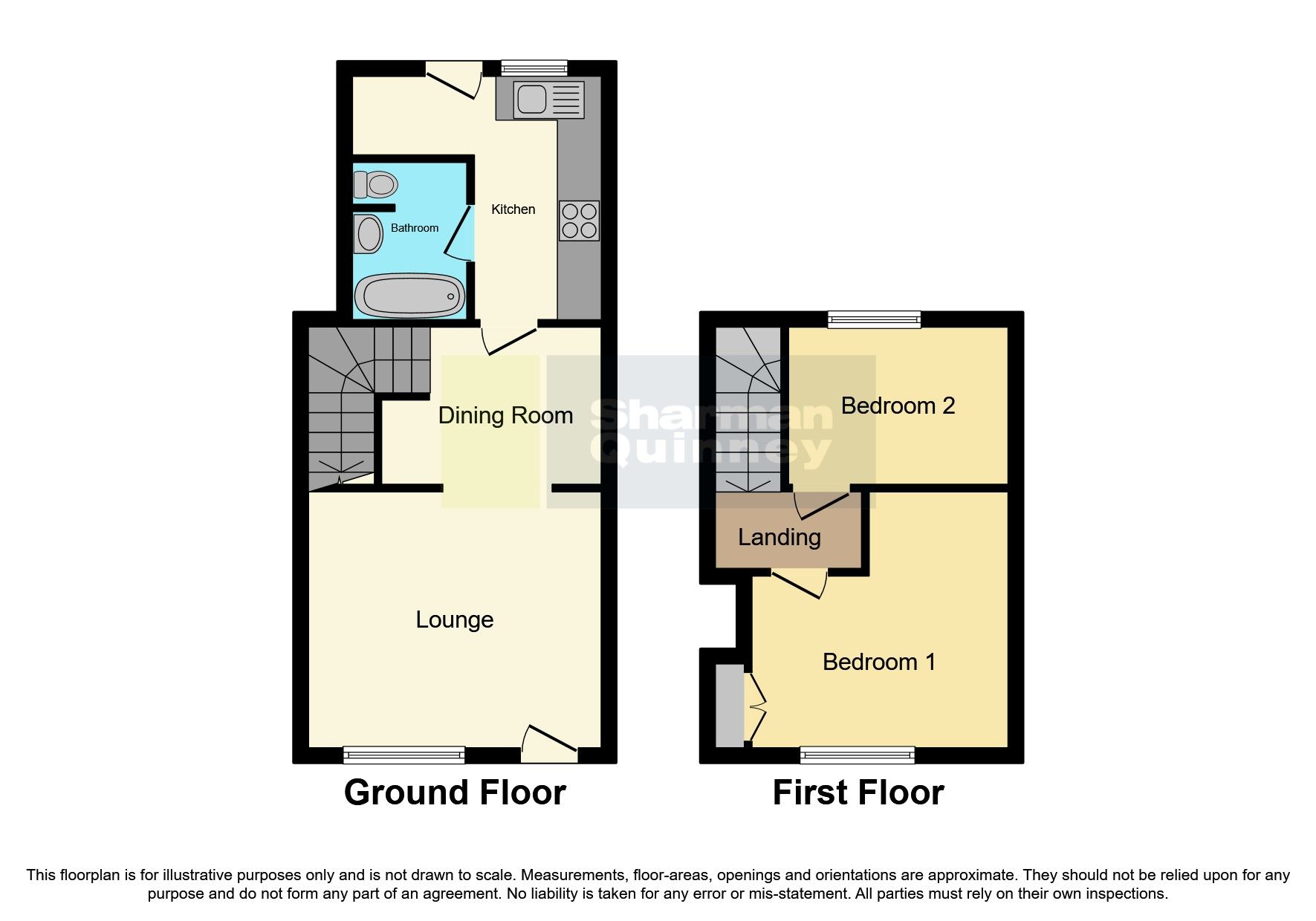 2 bed terraced house for sale in Magdalen Road, Tilney St. Lawrence