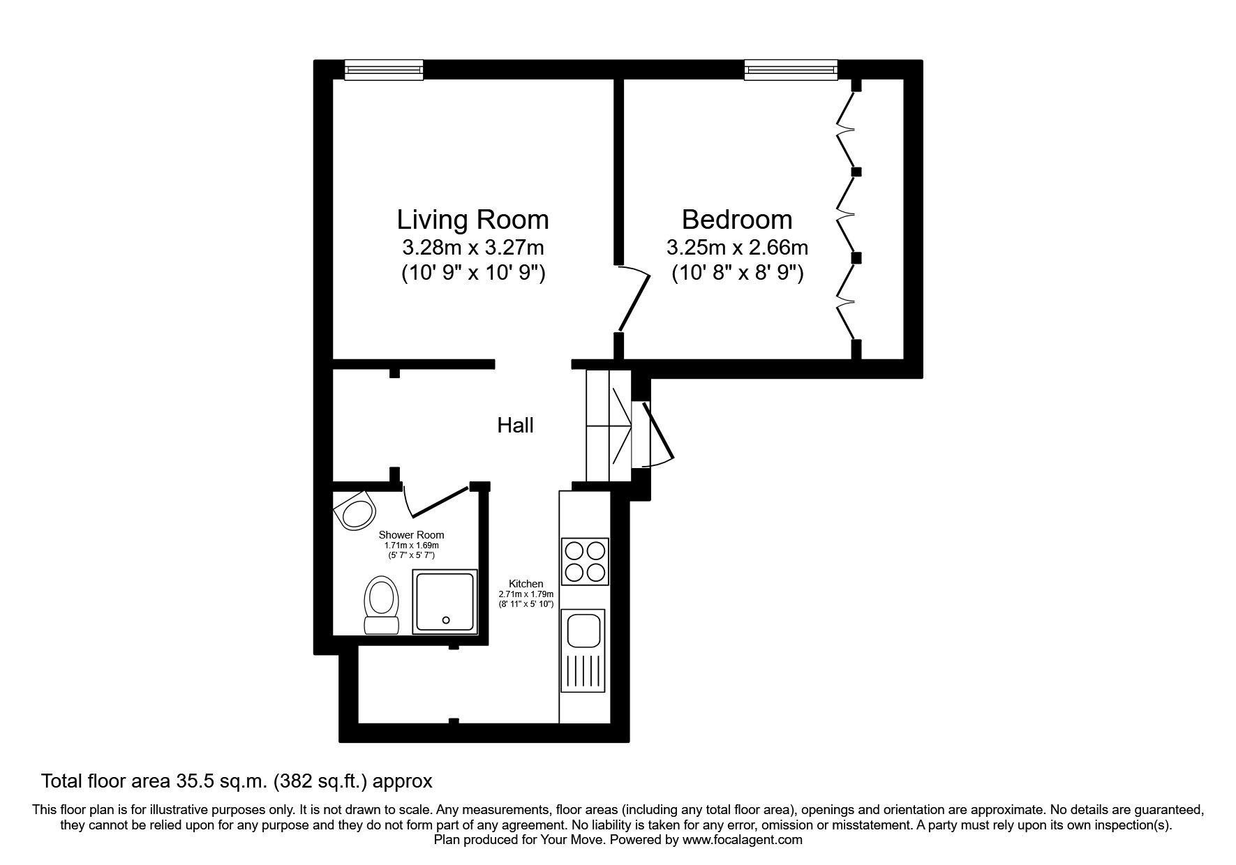 1 bed flat for sale in Grahams Road, Falkirk, Stirlingshire FK2 Zoopla