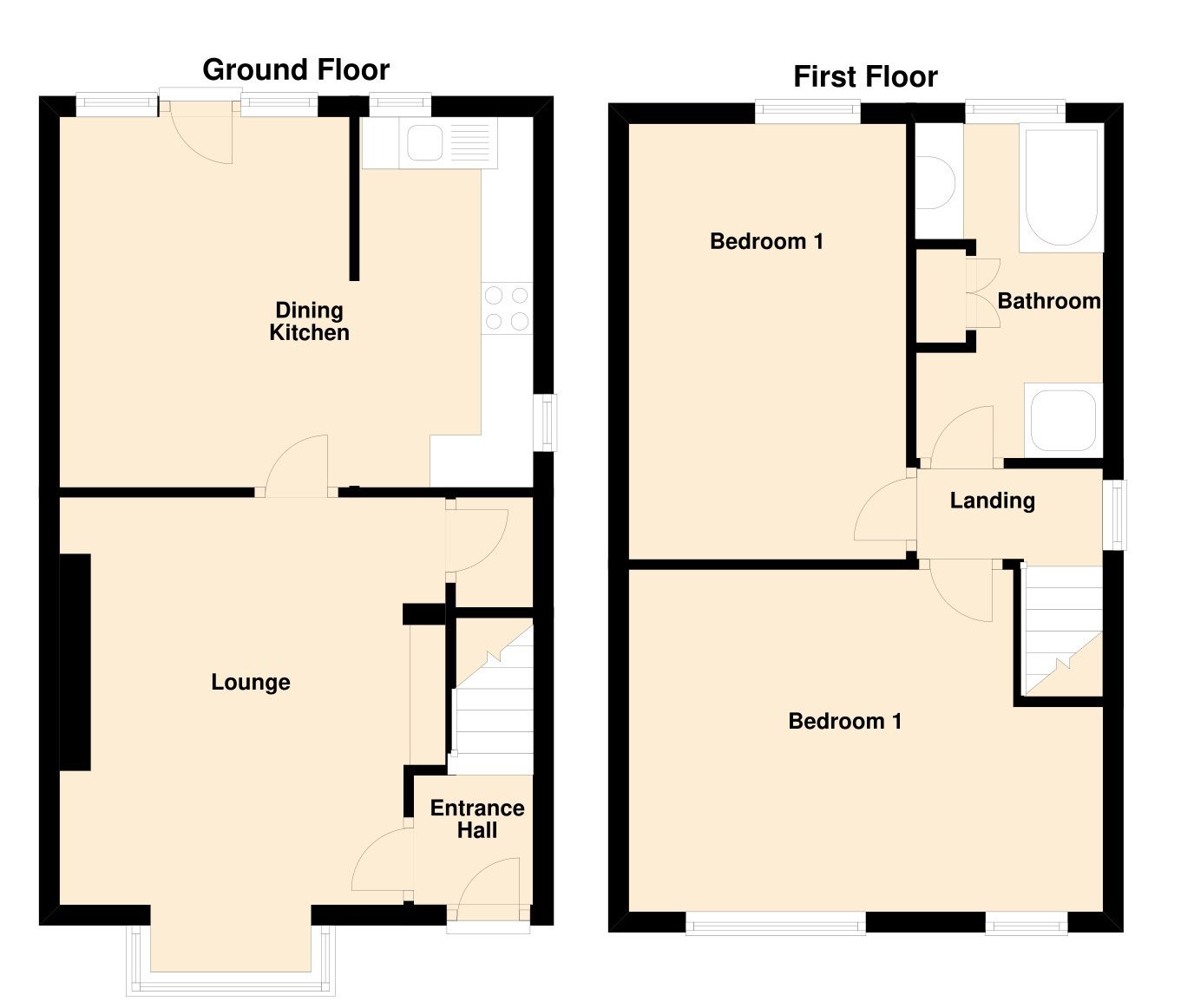 2 bed semidetached house for sale in Knightthorpe Road, Loughborough