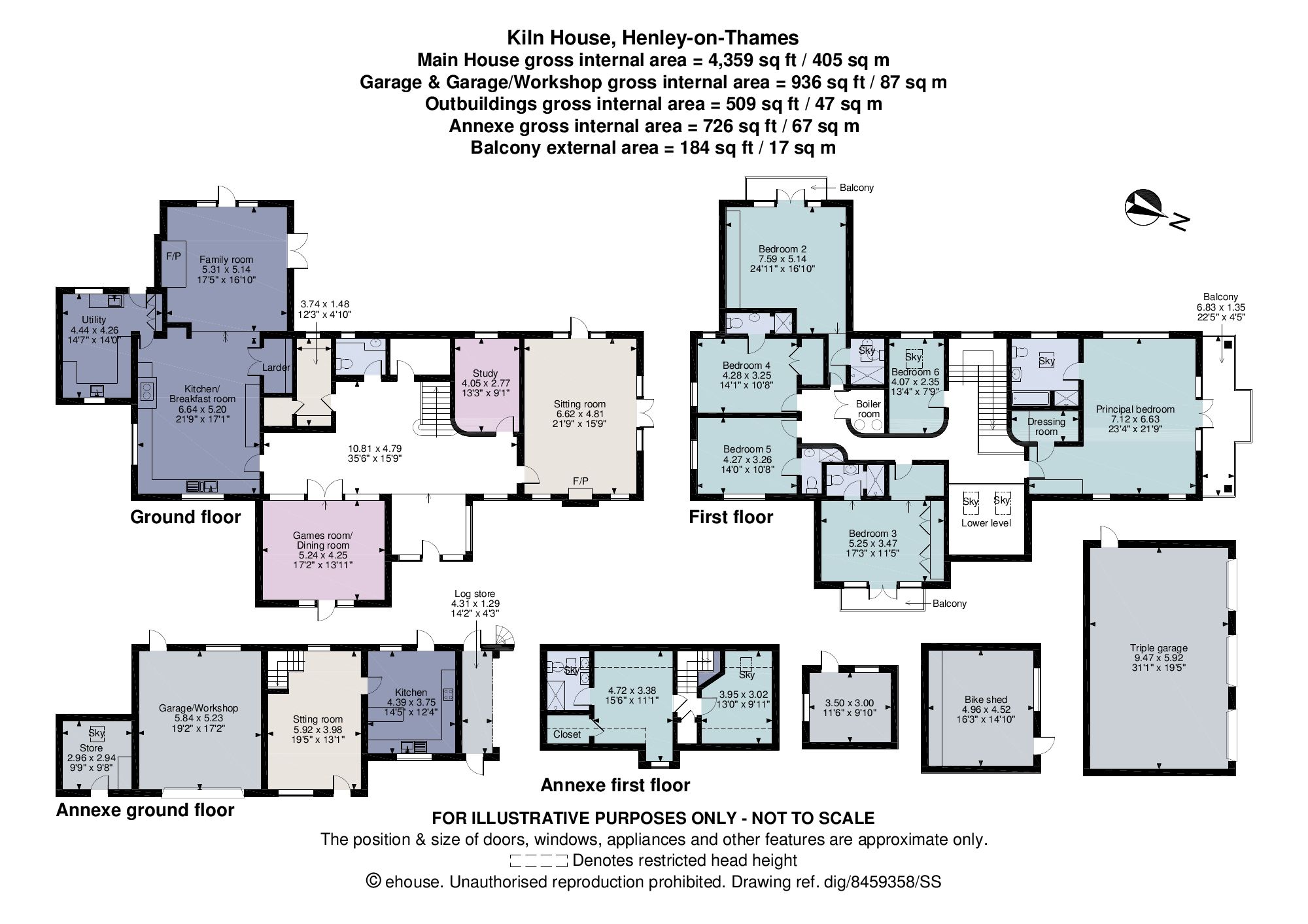 6 bed detached house for sale in Kiln Lane, Binfield Heath, HenleyOnThames RG9 Zoopla
