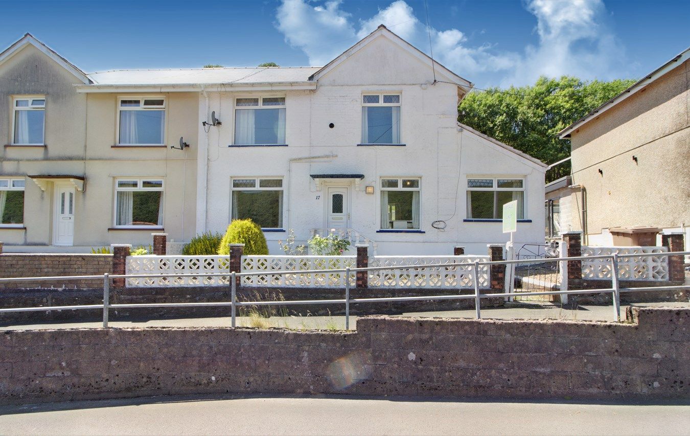 3 bed semidetached house for sale in Hillside Terrace, Deri, Bargoed