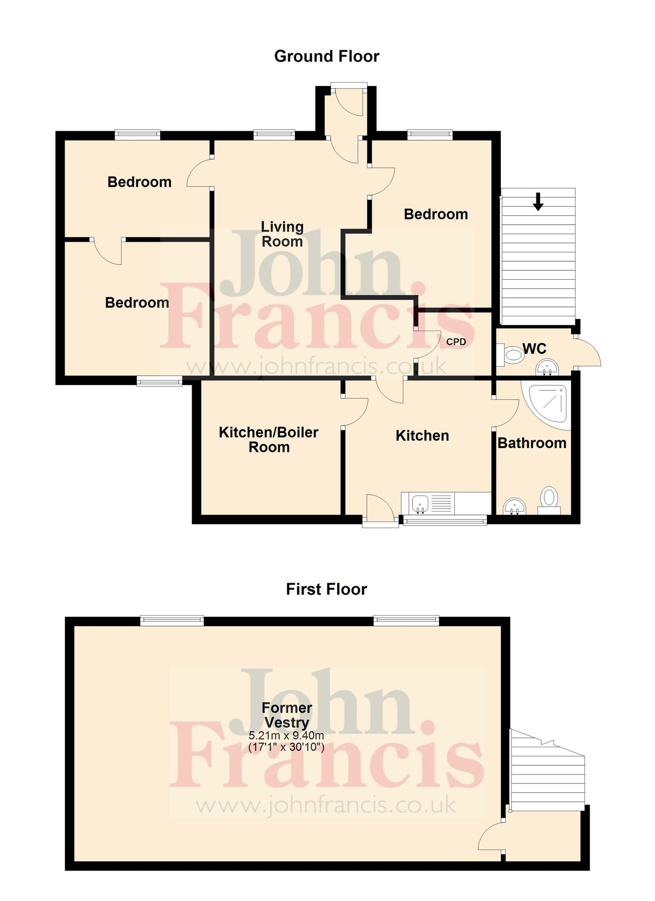 2 bed detached house for sale in Uplands, Idole, Carmarthen SA32 Zoopla