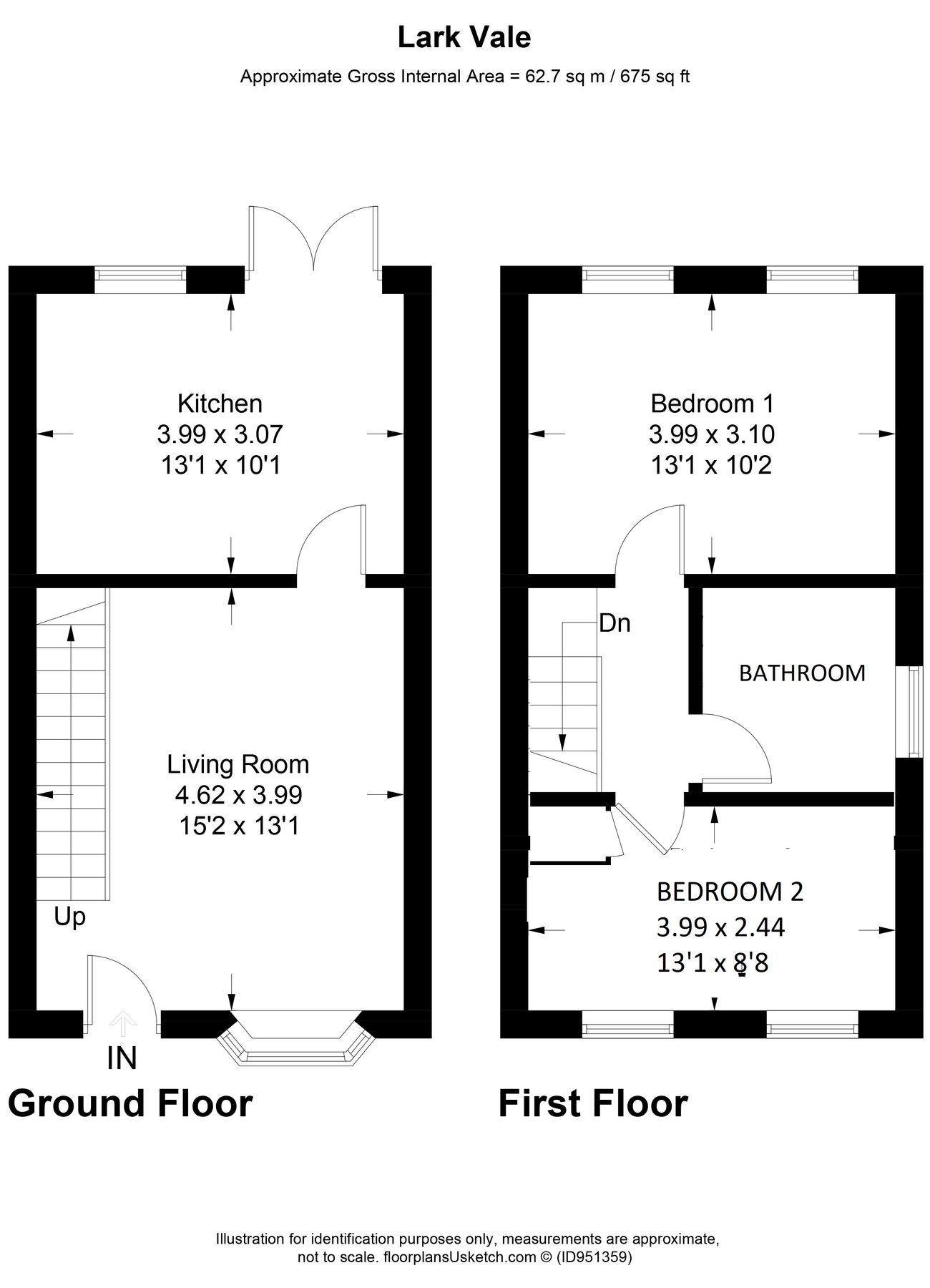 2 bed terraced house for sale in Lark Vale, Aylesbury HP19 Zoopla