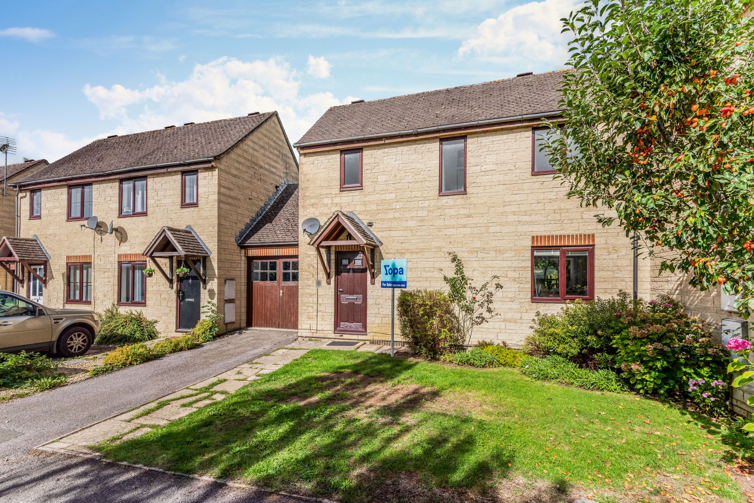 2 bed semidetached house for sale in Smiths Field, Cirencester GL7