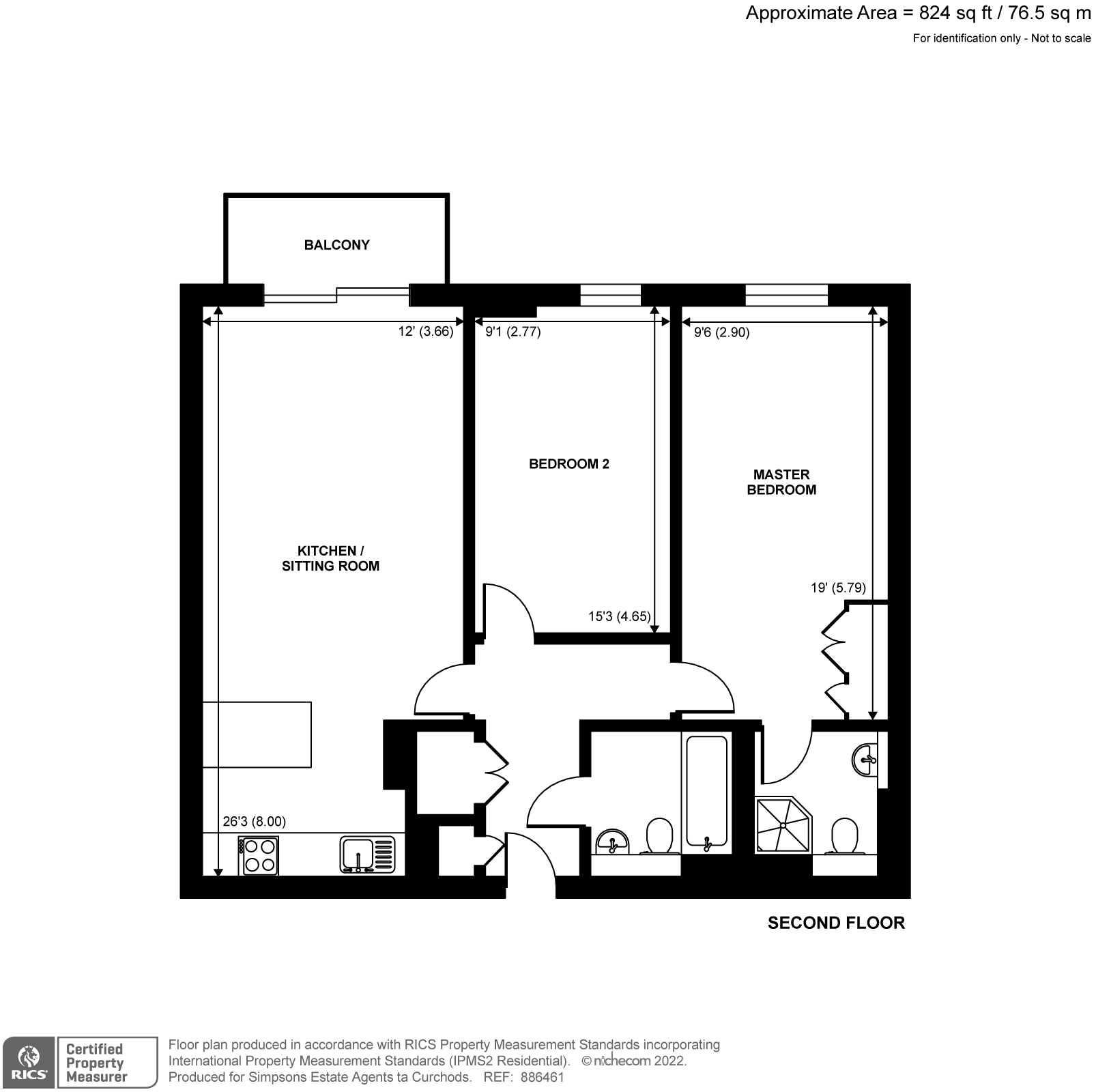 2 bed flat for sale in The Heart, WaltonOnThames KT12 Zoopla