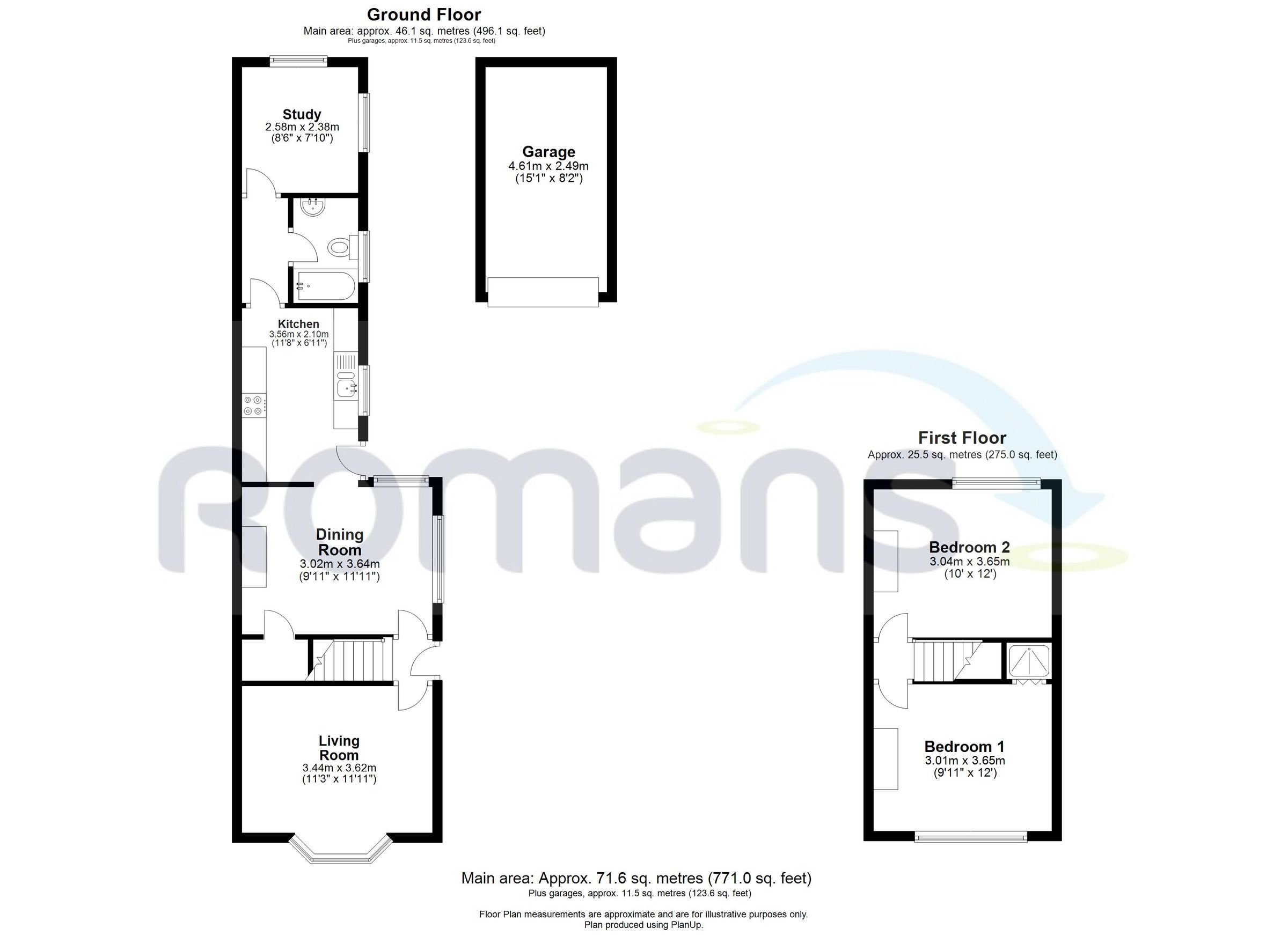 2 bed semidetached house for sale in Branksome Hill Road, College Town