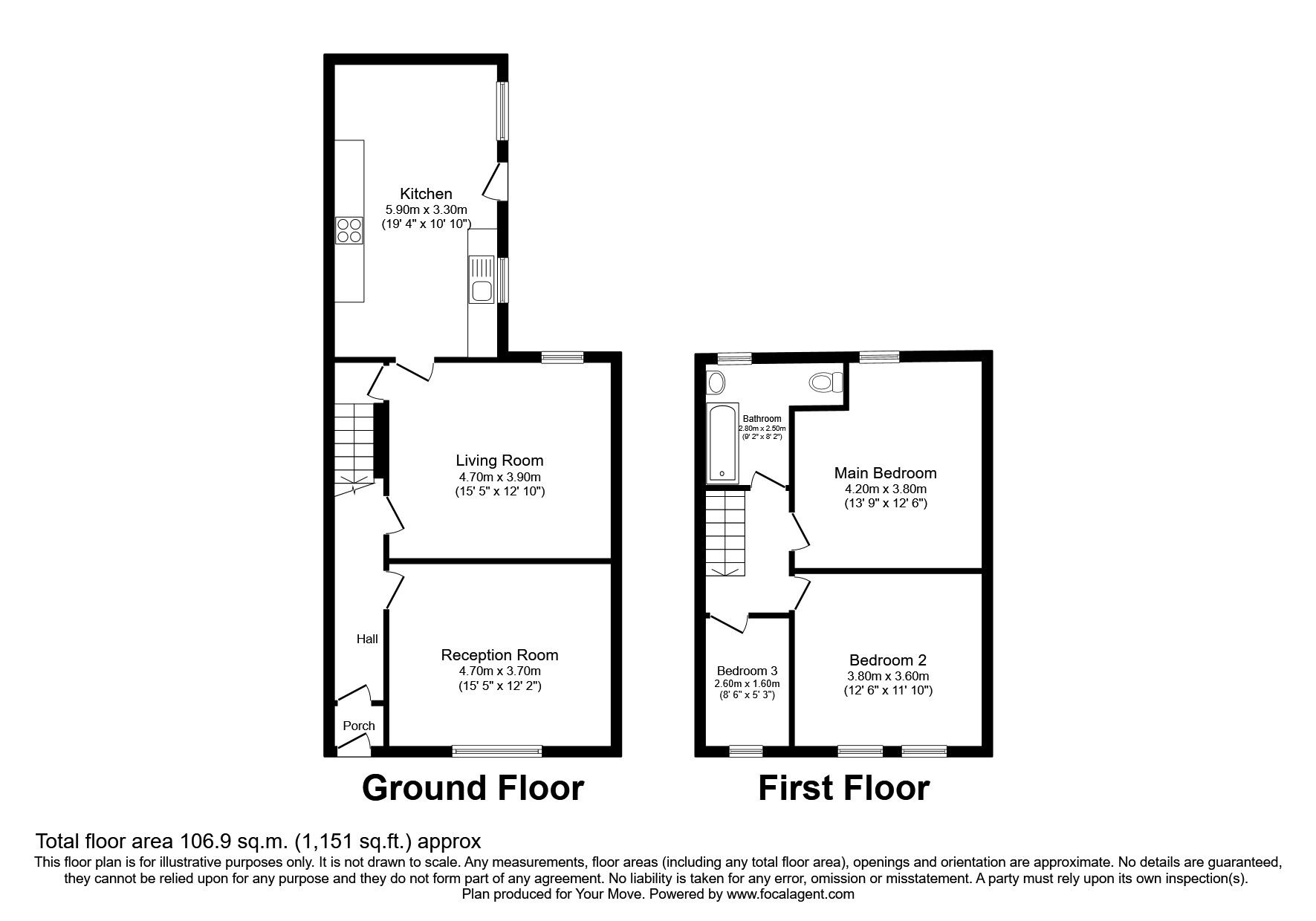 3 bed terraced house for sale in Ainsworth Road, Radcliffe, Manchester