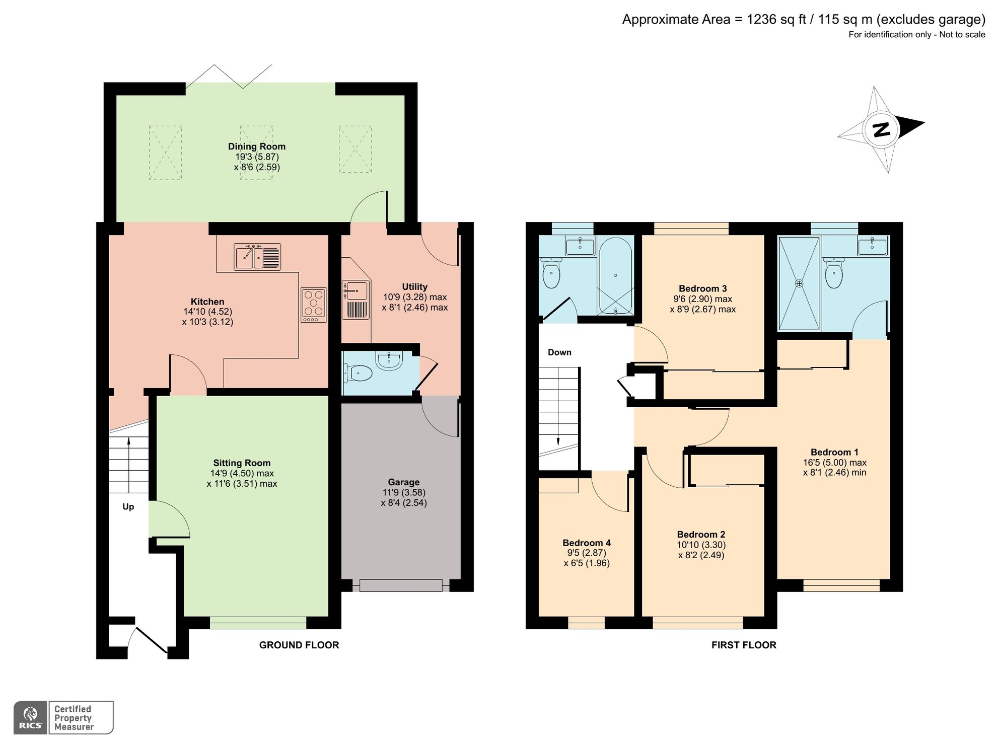 4 bed semidetached house for sale in Thorney Leys, Witney, Oxfordshire