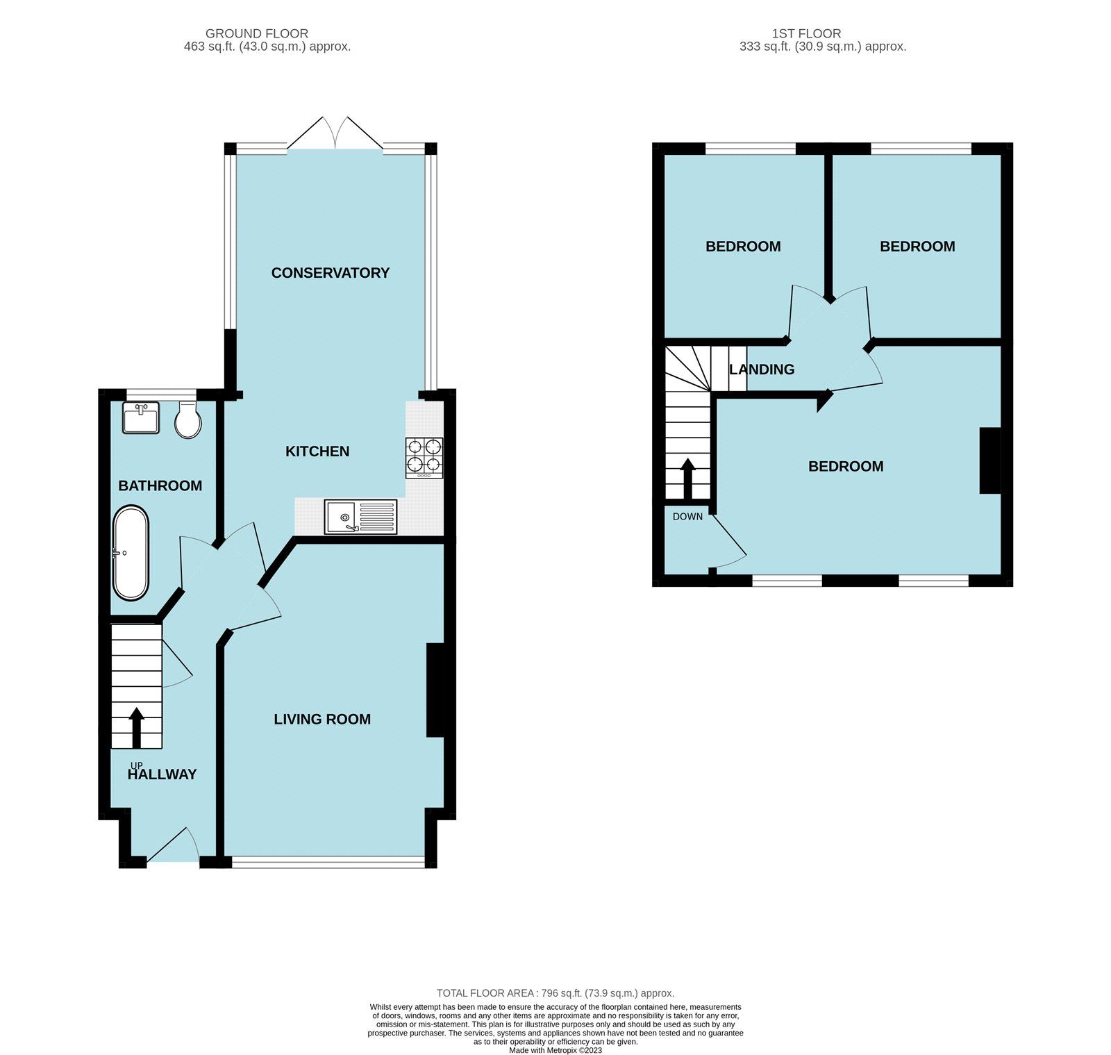 3 bed terraced house for sale in Montrose Avenue, Welling, Kent DA16