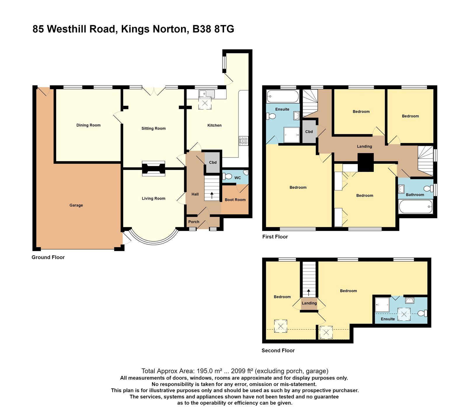 6 bed linkdetached house for sale in Westhill Road, Kings Norton