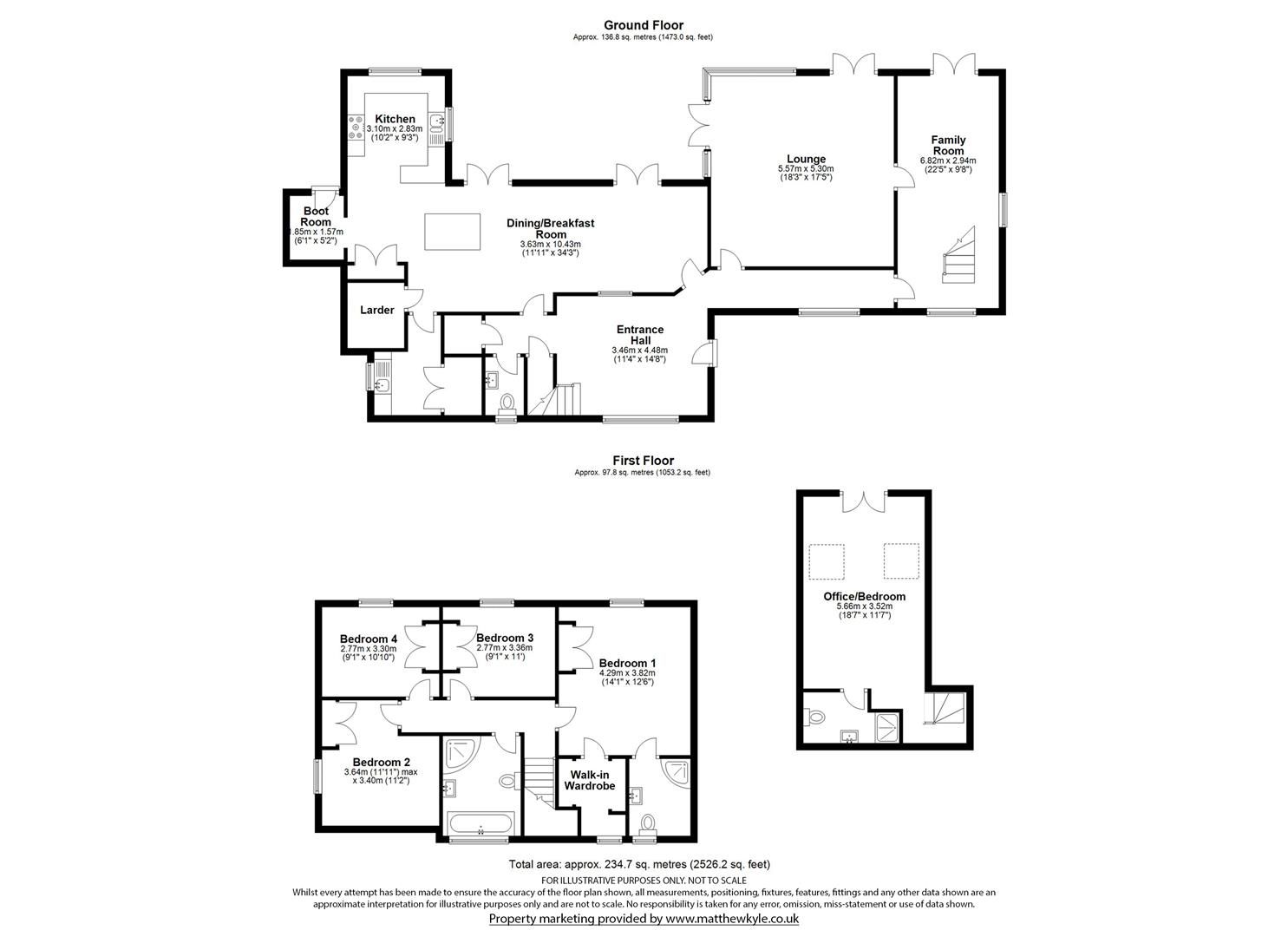 5 bed detached house for sale in Southend Road, Howe Green, Chelmsford