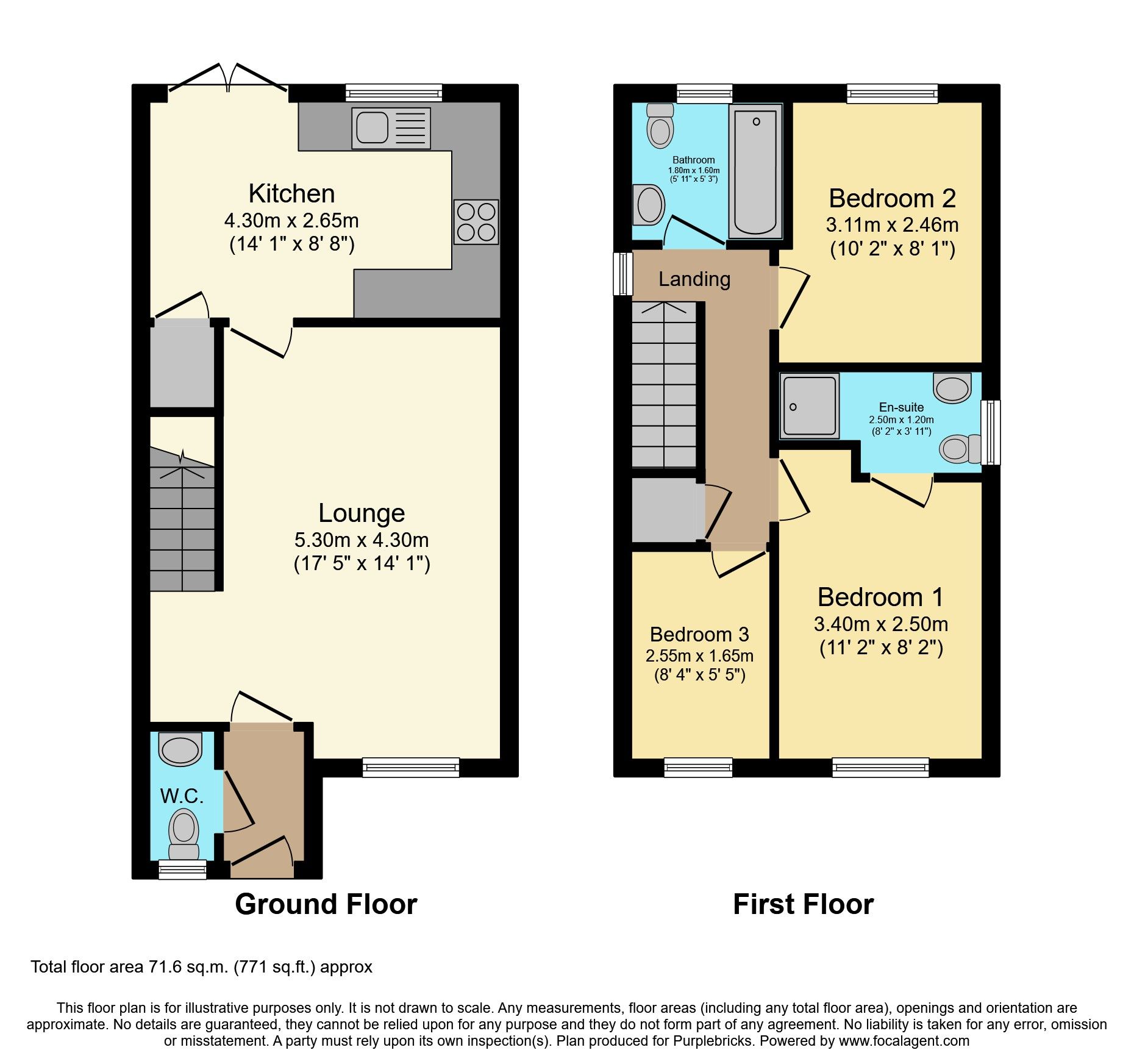 3 bed detached house for sale in Penkridge Road, Church Gresley