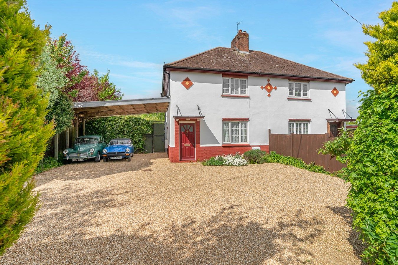 3 bed semidetached house for sale in Perry Road, Buckden, St Neots
