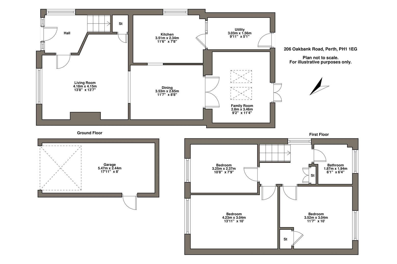 3 bed detached house for sale in Oakbank Road, Perth PH1 Zoopla